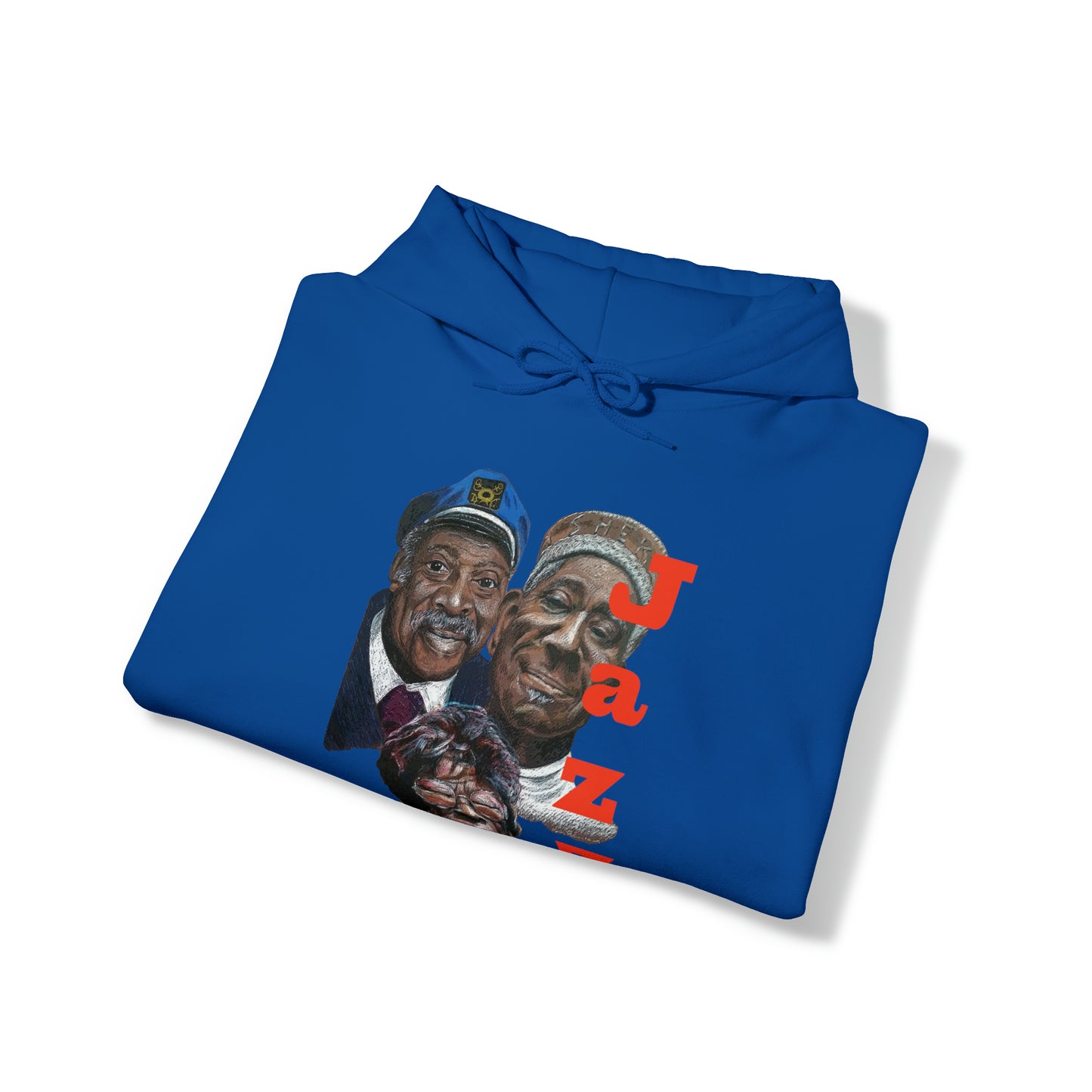 "Jazz", Duke, Dizzy, & Ella" Unisex Heavy Blend™ Hooded Sweatshirt