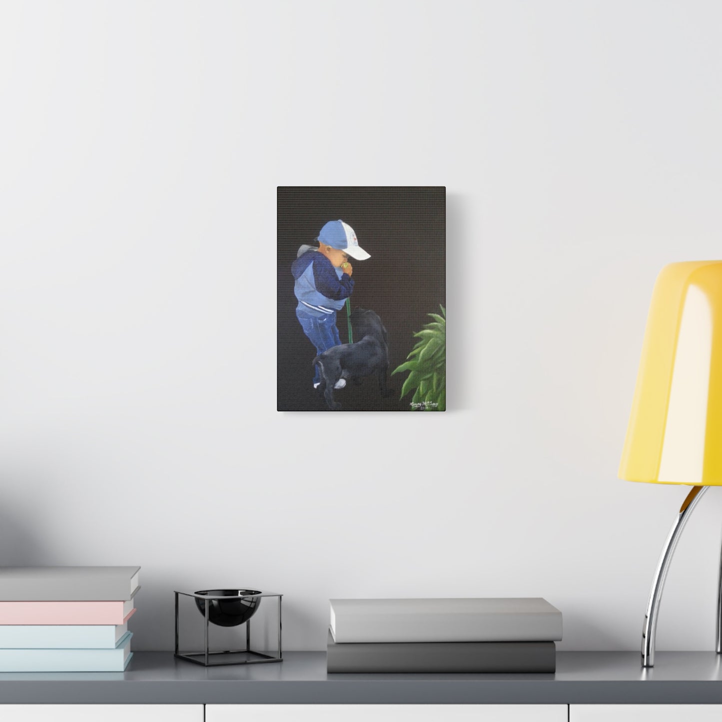 "Let's Play", Matte Canvas, Stretched, 1.25"