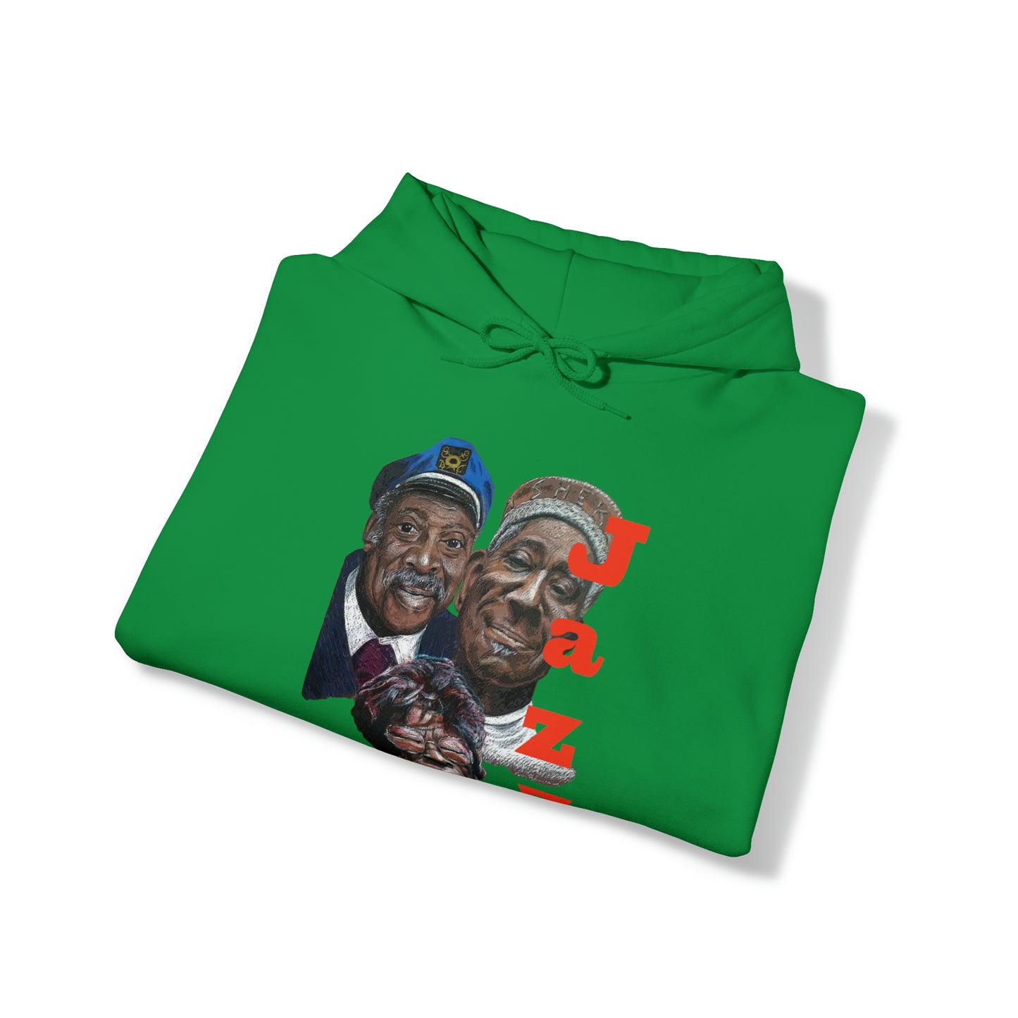"Jazz", Duke, Dizzy, & Ella" Unisex Heavy Blend™ Hooded Sweatshirt
