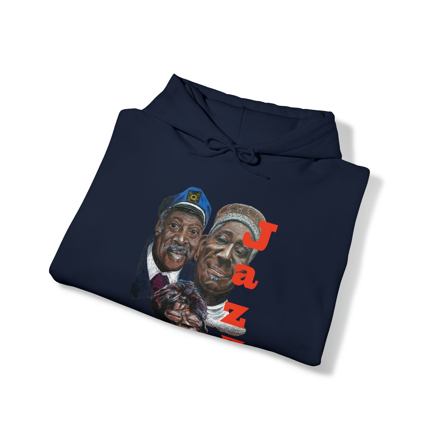 "Jazz", Duke, Dizzy, & Ella" Unisex Heavy Blend™ Hooded Sweatshirt