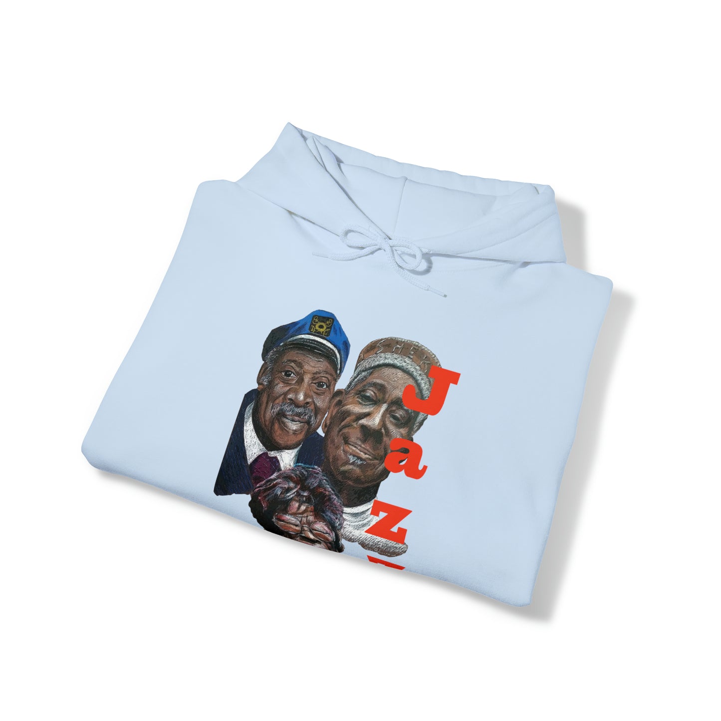 "Jazz", Duke, Dizzy, & Ella" Unisex Heavy Blend™ Hooded Sweatshirt