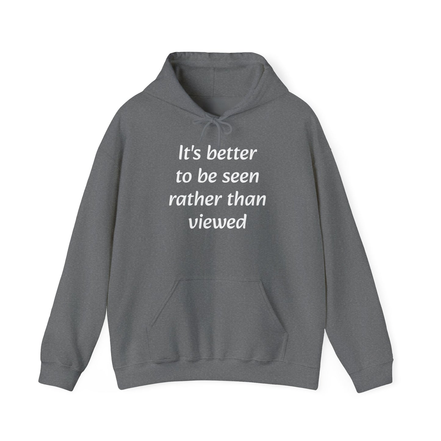 "Seen or Viewed" - Unisex Heavy Blend™ Hooded Sweatshirt