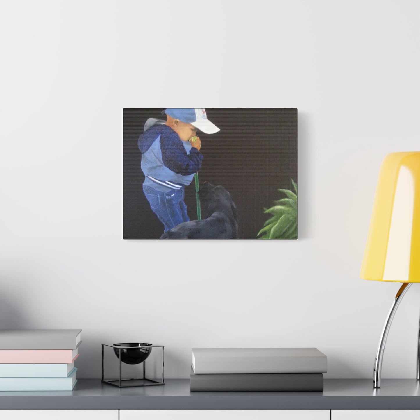 "Let's Play", Matte Canvas, Stretched, 1.25"