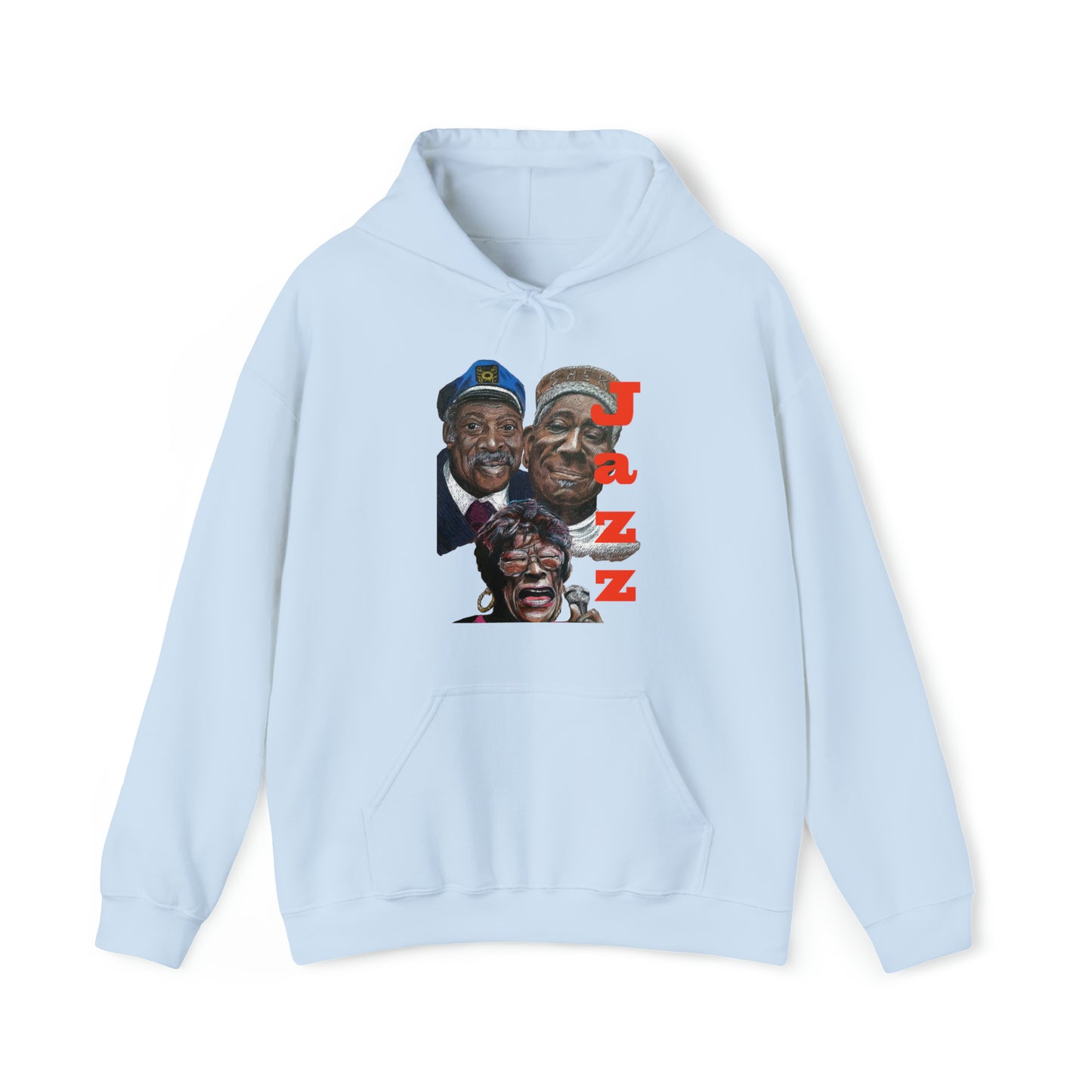 "Jazz", Duke, Dizzy, & Ella" Unisex Heavy Blend™ Hooded Sweatshirt