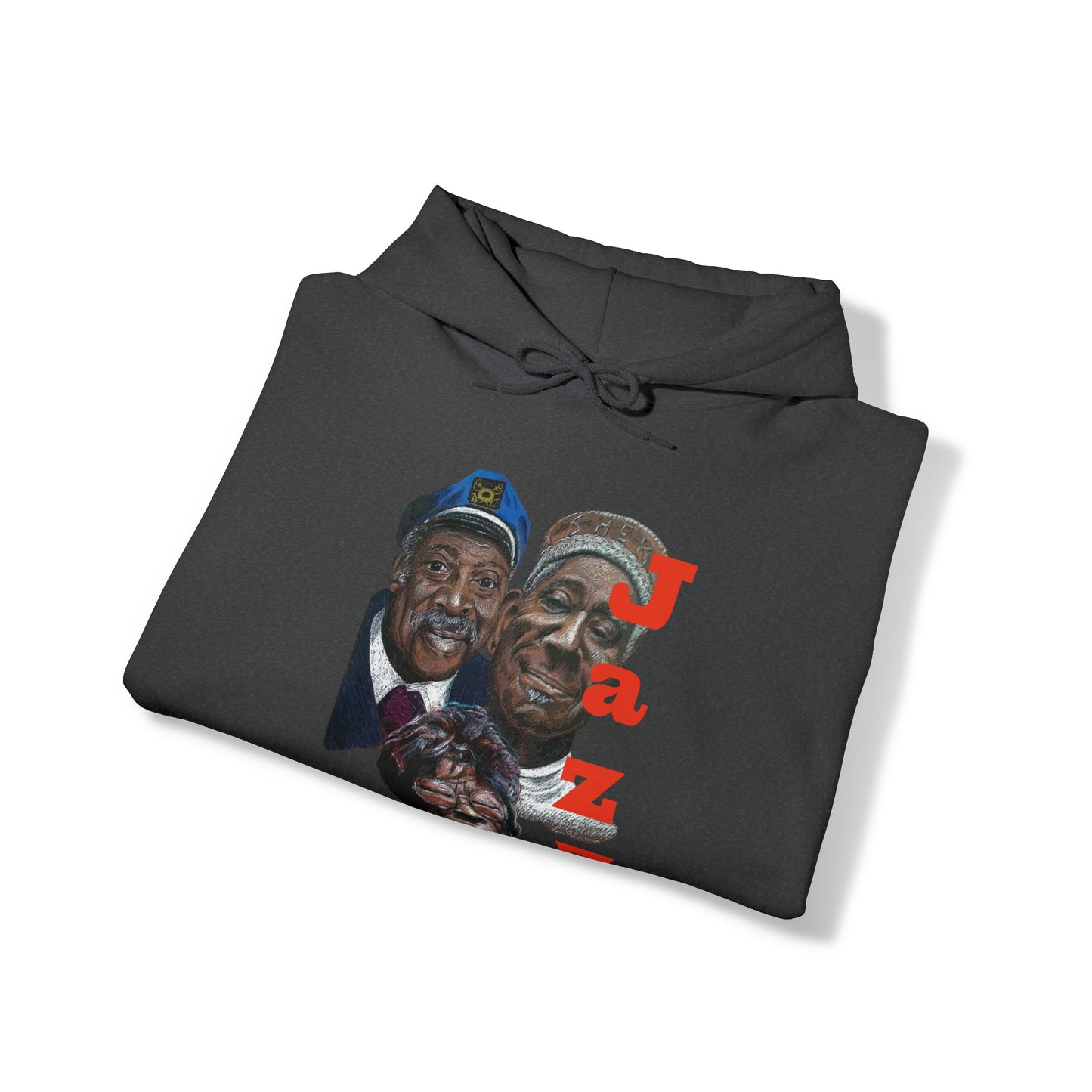 "Jazz", Duke, Dizzy, & Ella" Unisex Heavy Blend™ Hooded Sweatshirt