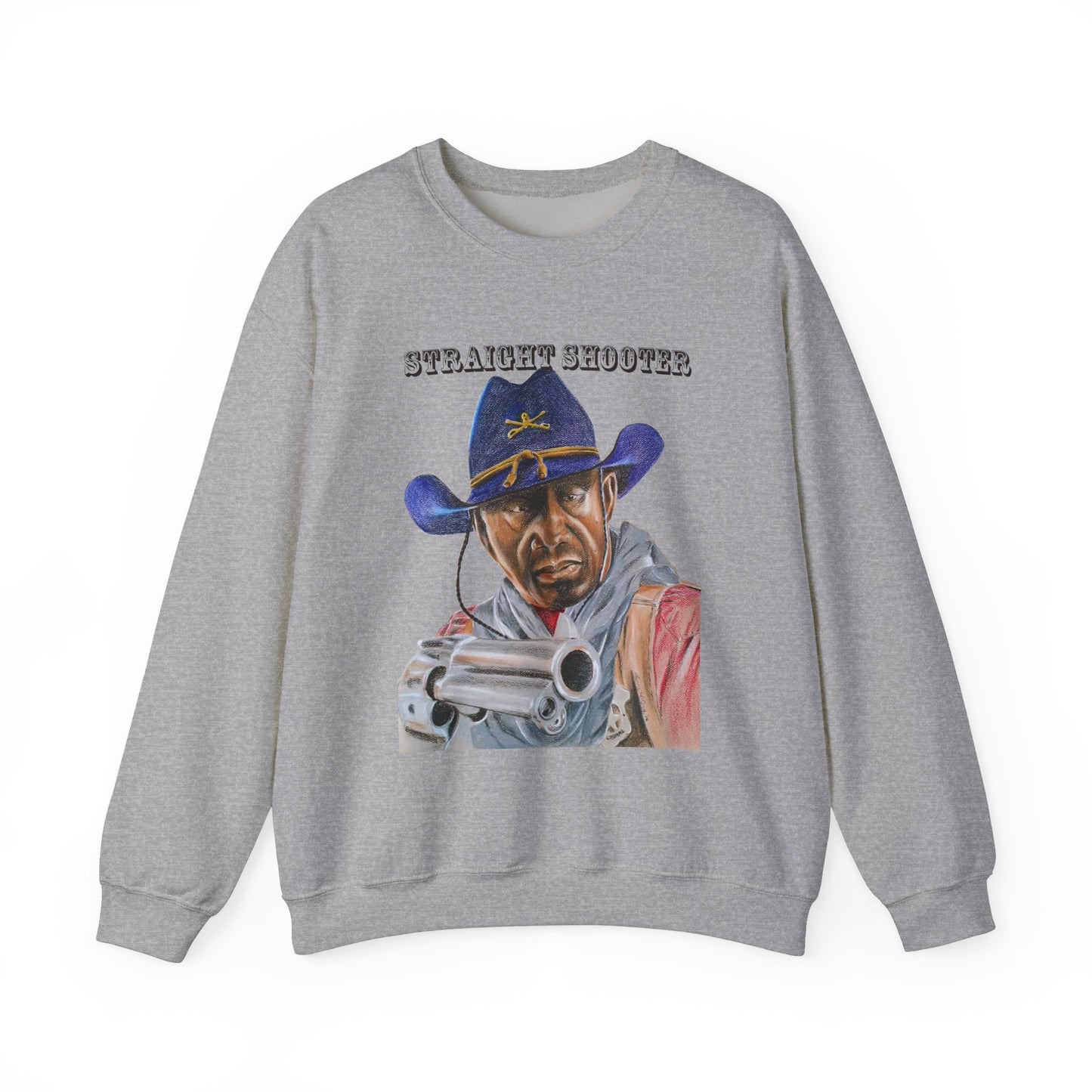 Straight Shooter Unisex Heavy Blend™ Crewneck Sweatshirt
