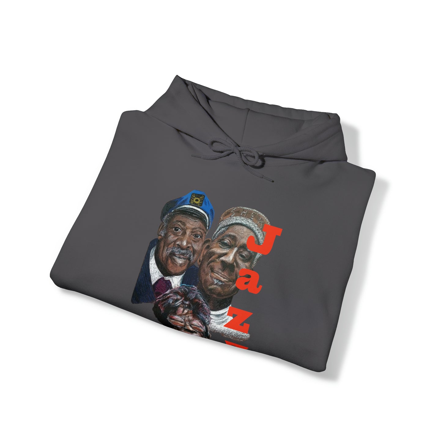 "Jazz", Duke, Dizzy, & Ella" Unisex Heavy Blend™ Hooded Sweatshirt