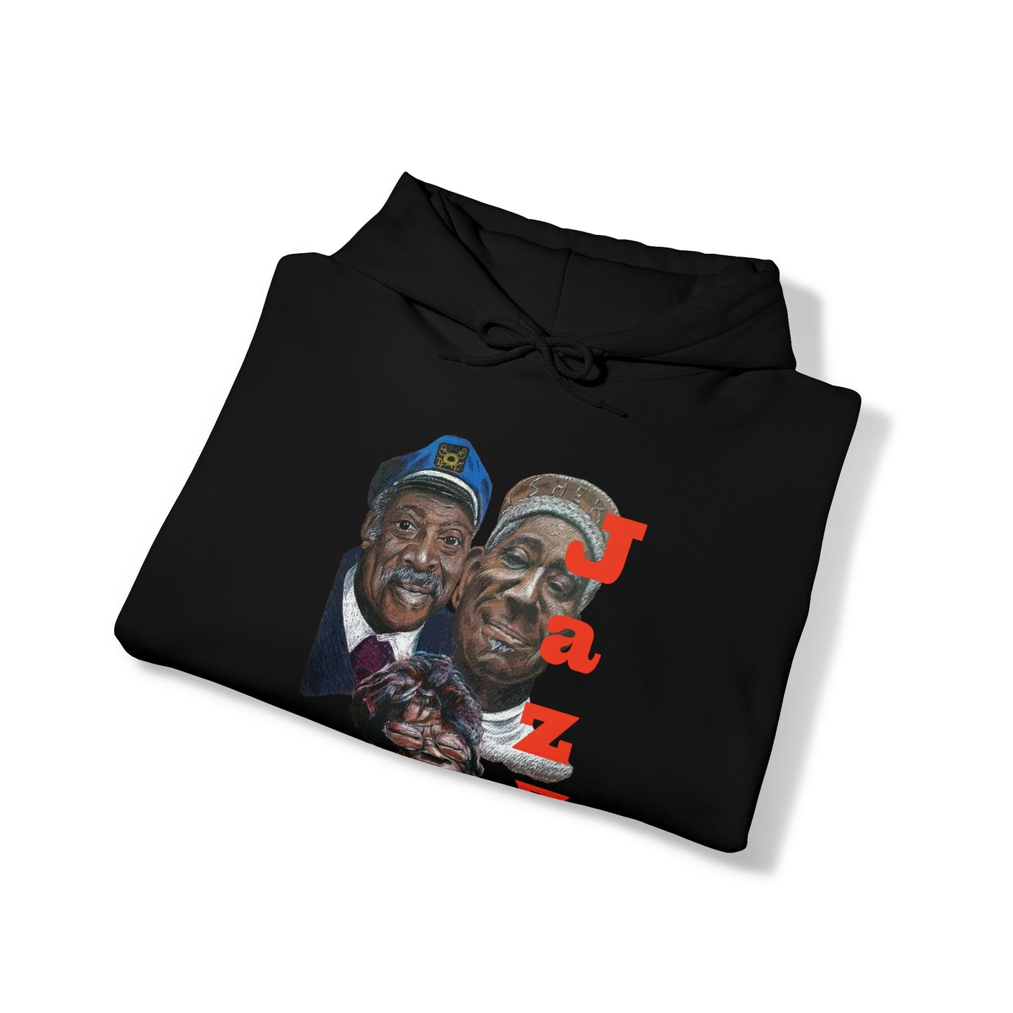 "Jazz", Duke, Dizzy, & Ella" Unisex Heavy Blend™ Hooded Sweatshirt