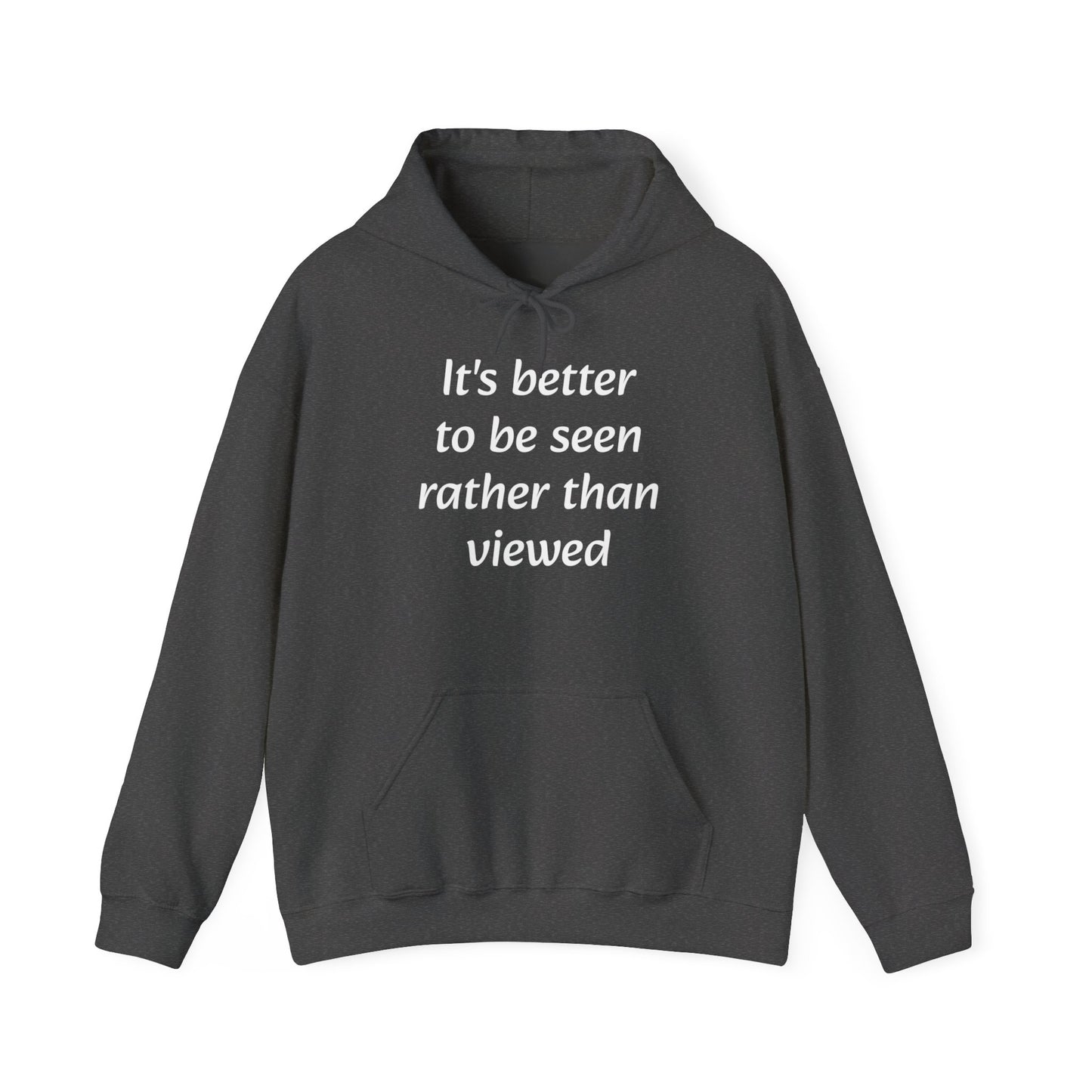 "Seen or Viewed" - Unisex Heavy Blend™ Hooded Sweatshirt