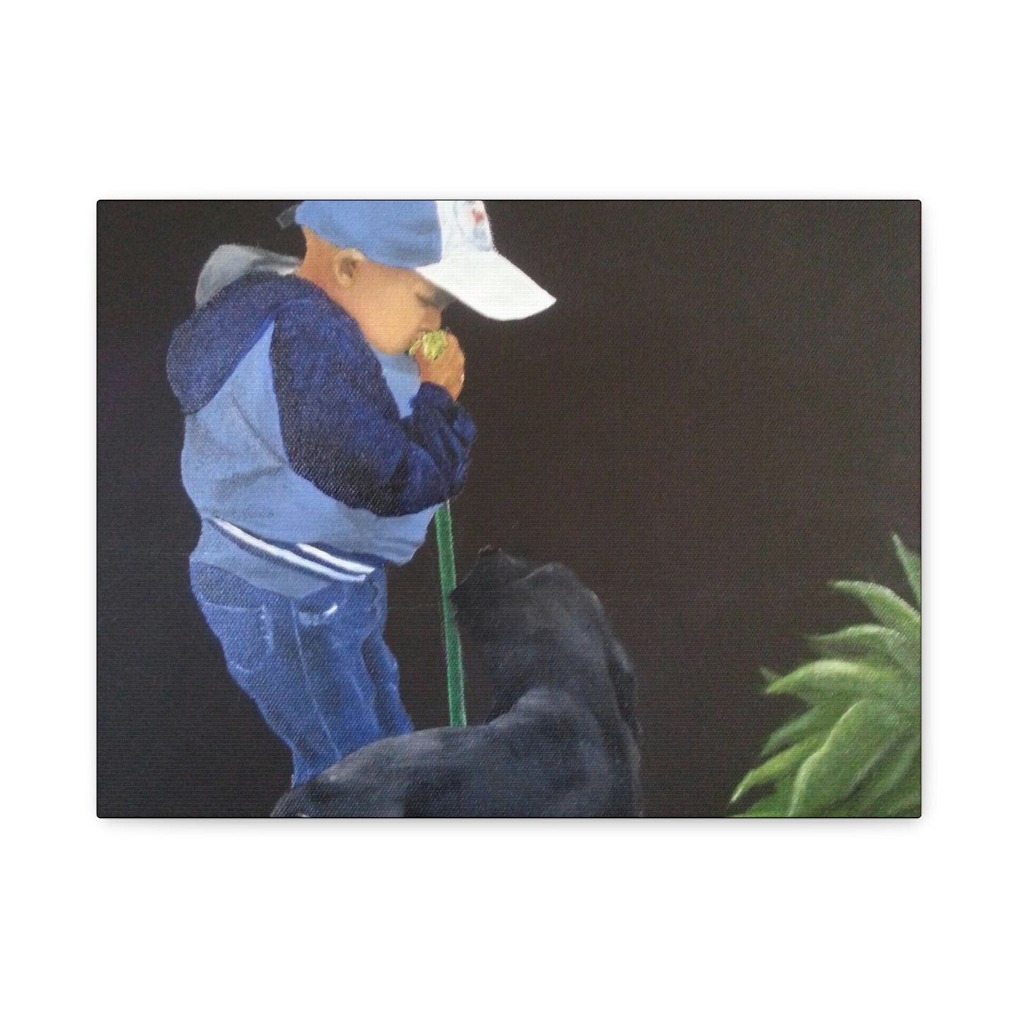 "Let's Play", Matte Canvas, Stretched, 1.25"