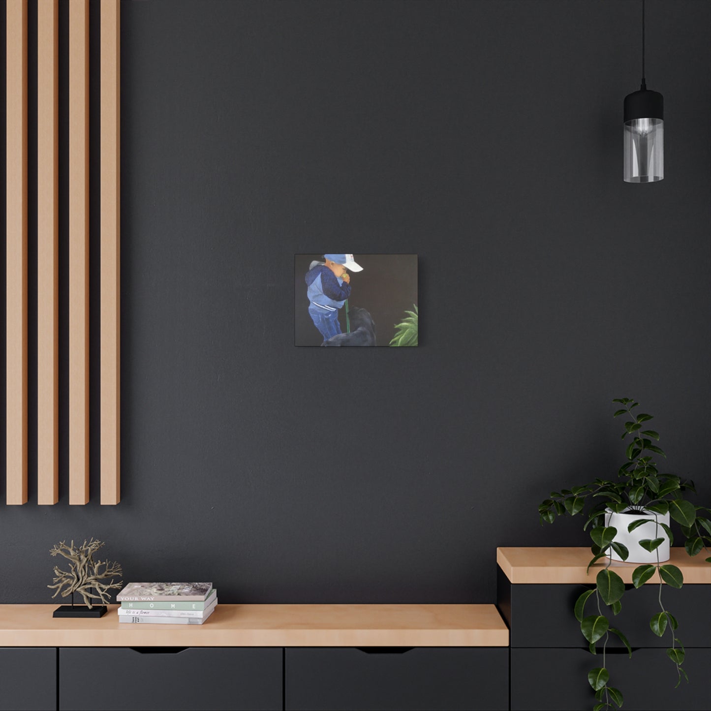 "Let's Play", Matte Canvas, Stretched, 1.25"