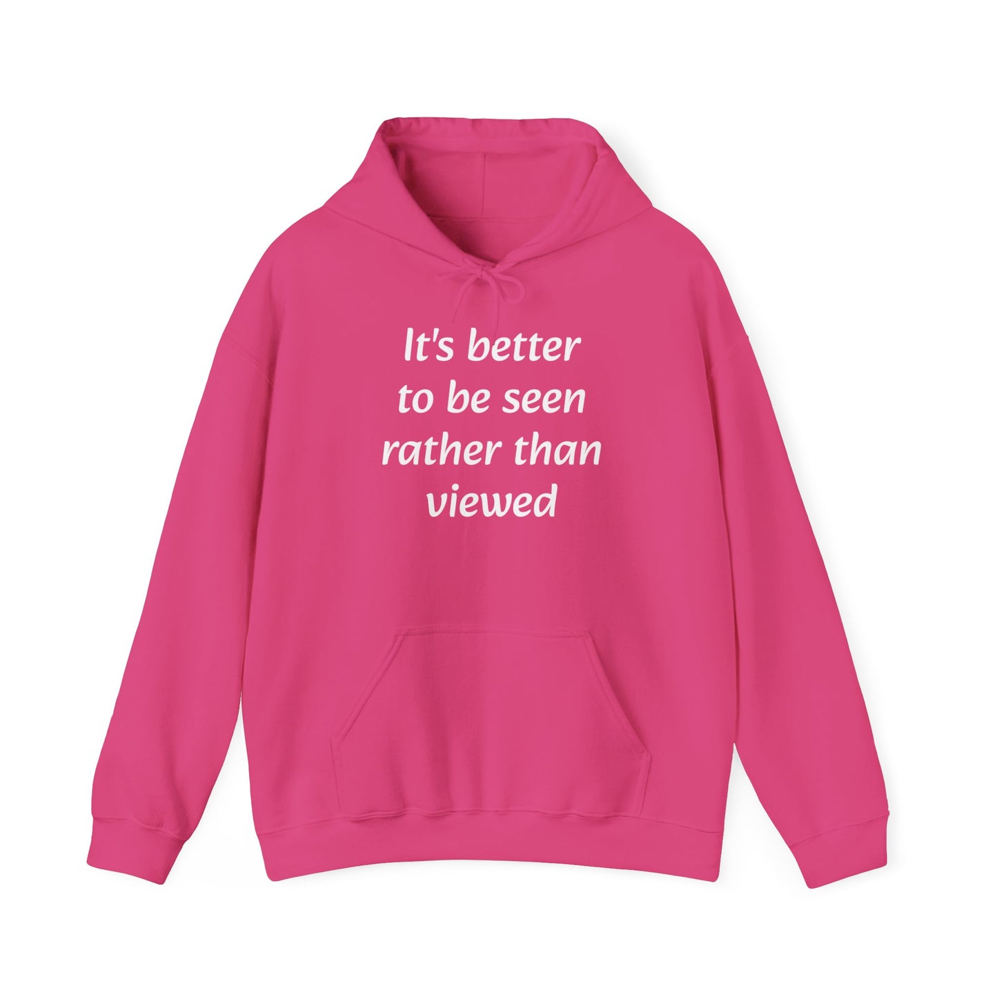 "Seen or Viewed" - Unisex Heavy Blend™ Hooded Sweatshirt