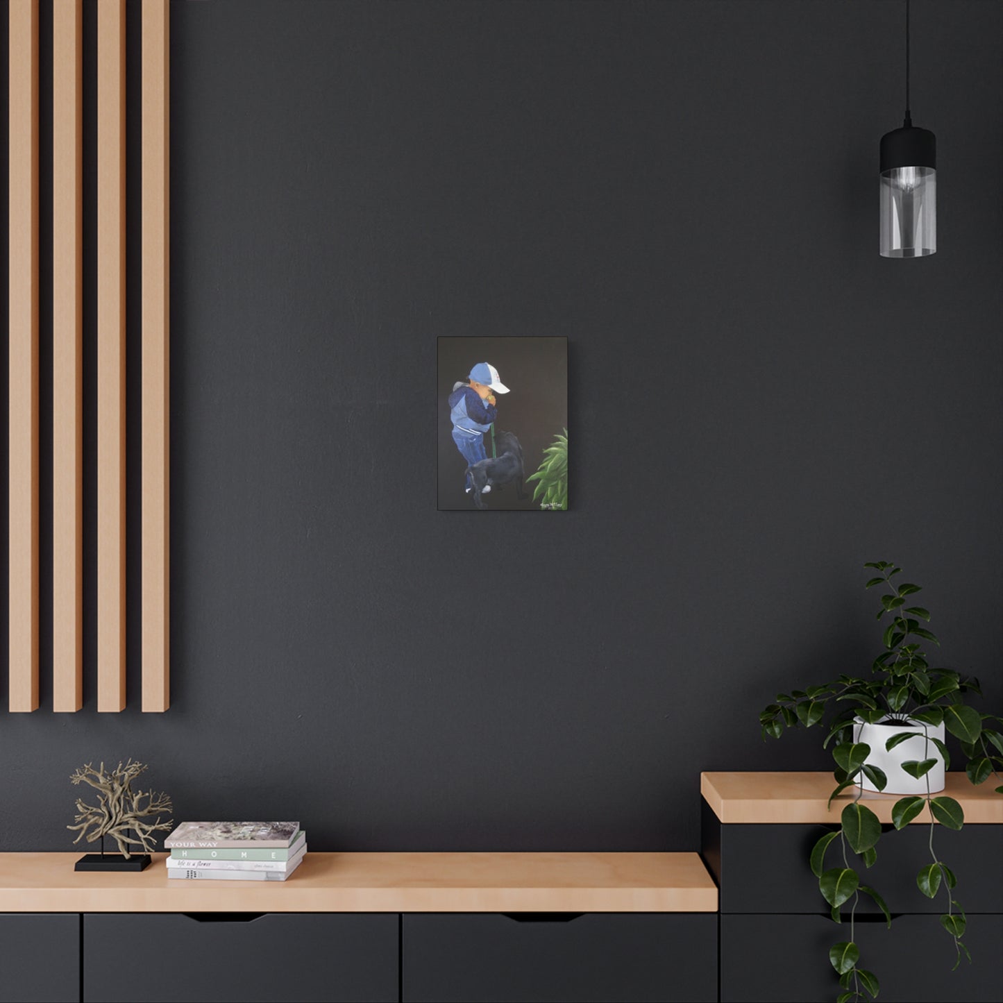 "Let's Play", Matte Canvas, Stretched, 1.25"