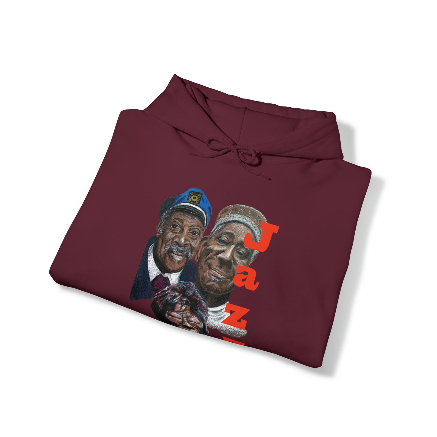 "Jazz", Duke, Dizzy, & Ella" Unisex Heavy Blend™ Hooded Sweatshirt