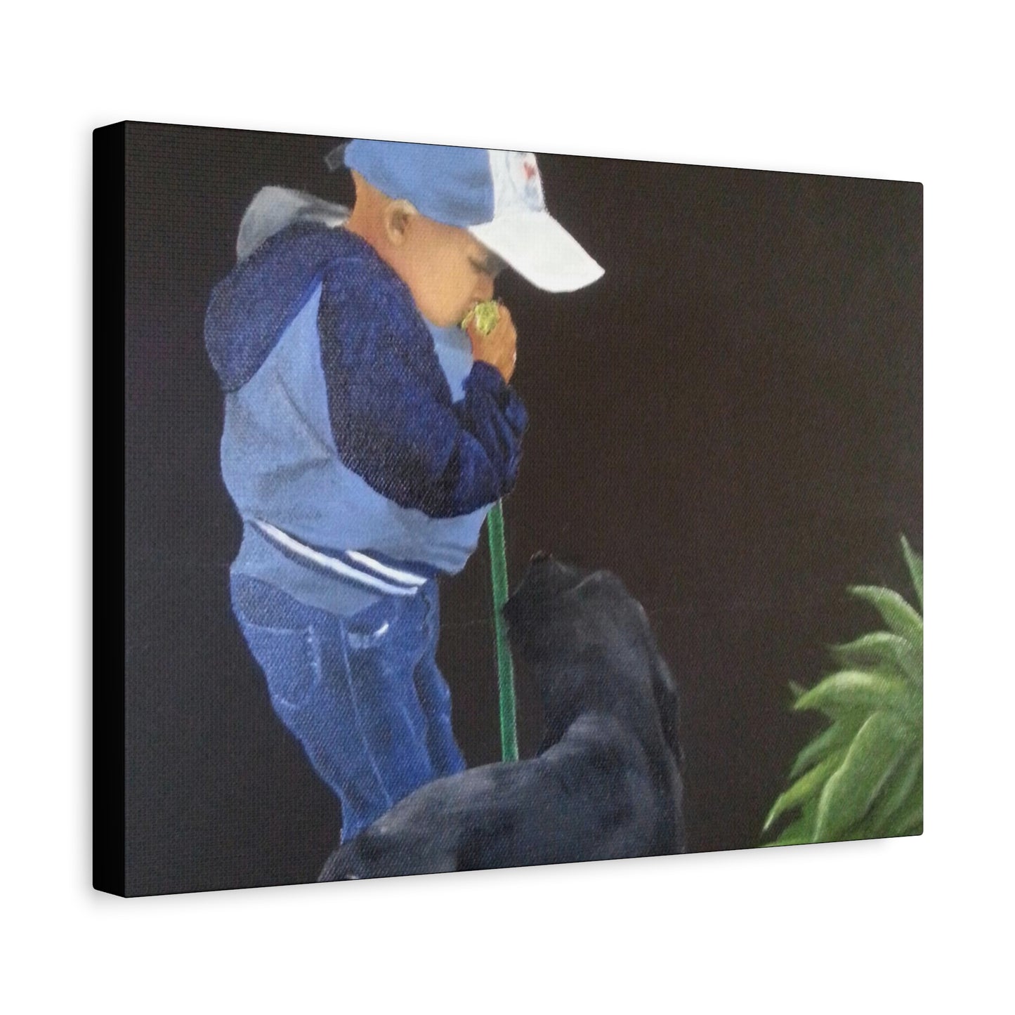 "Let's Play", Matte Canvas, Stretched, 1.25"