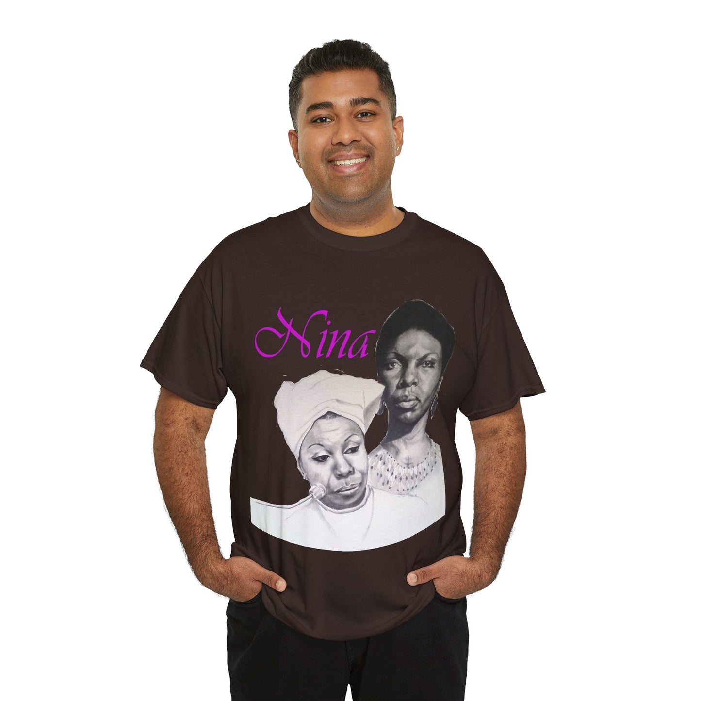"Nina" Unisex Heavy Cotton Tee