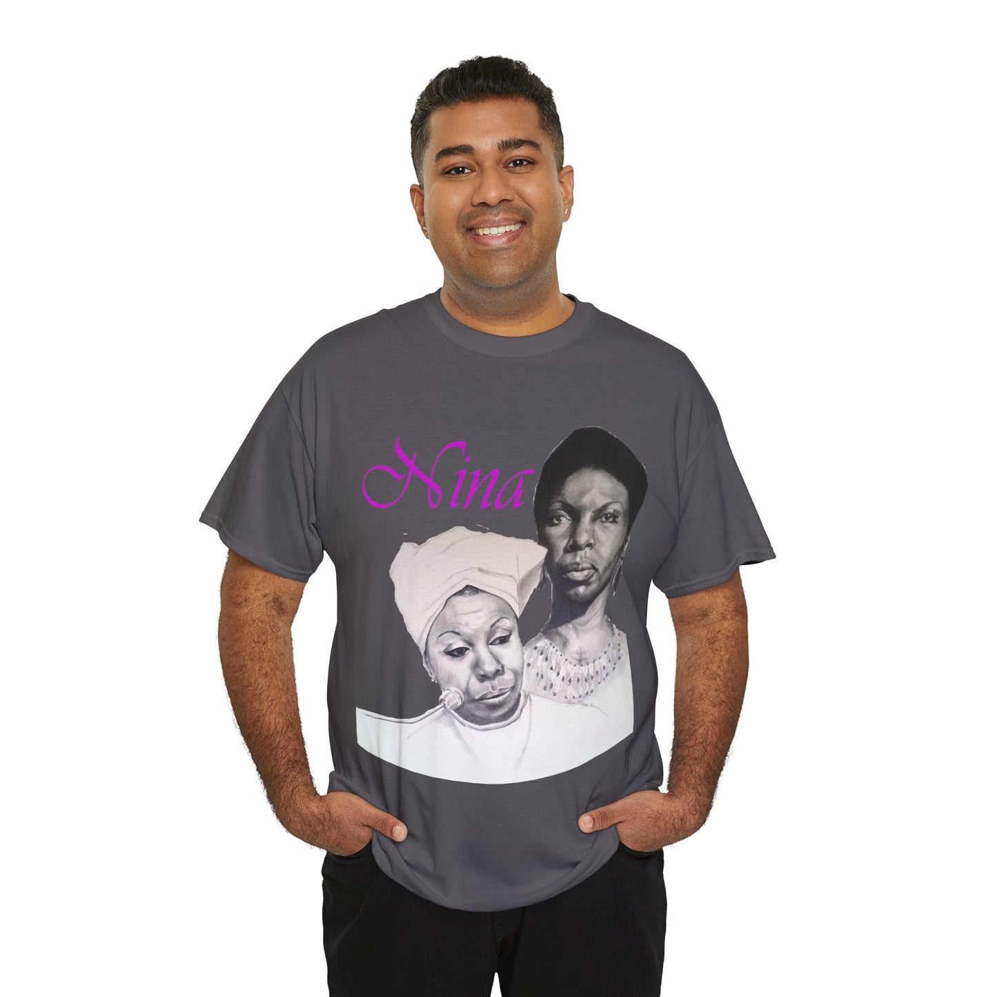 "Nina" Unisex Heavy Cotton Tee