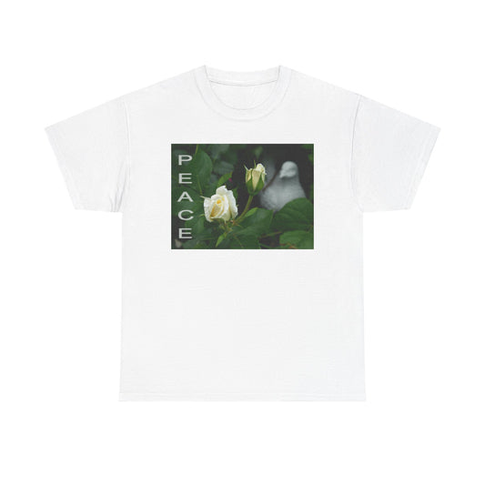 PEACE - Unisex Heavy Cotton Tee