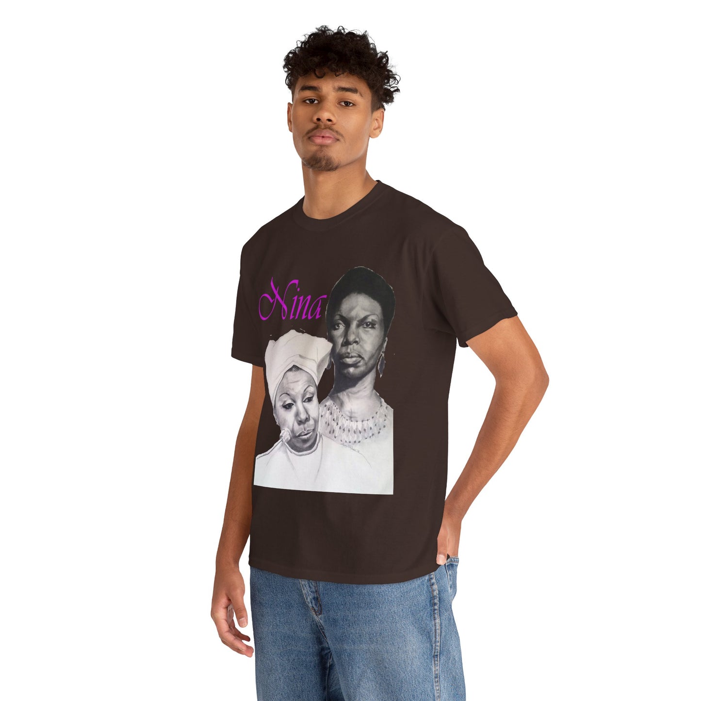 "Nina" Unisex Heavy Cotton Tee