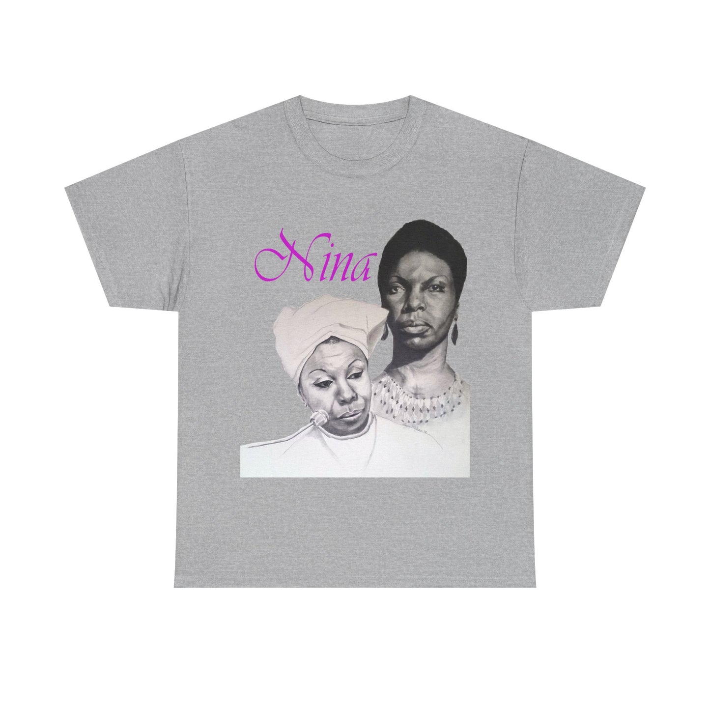 "Nina" Unisex Heavy Cotton Tee