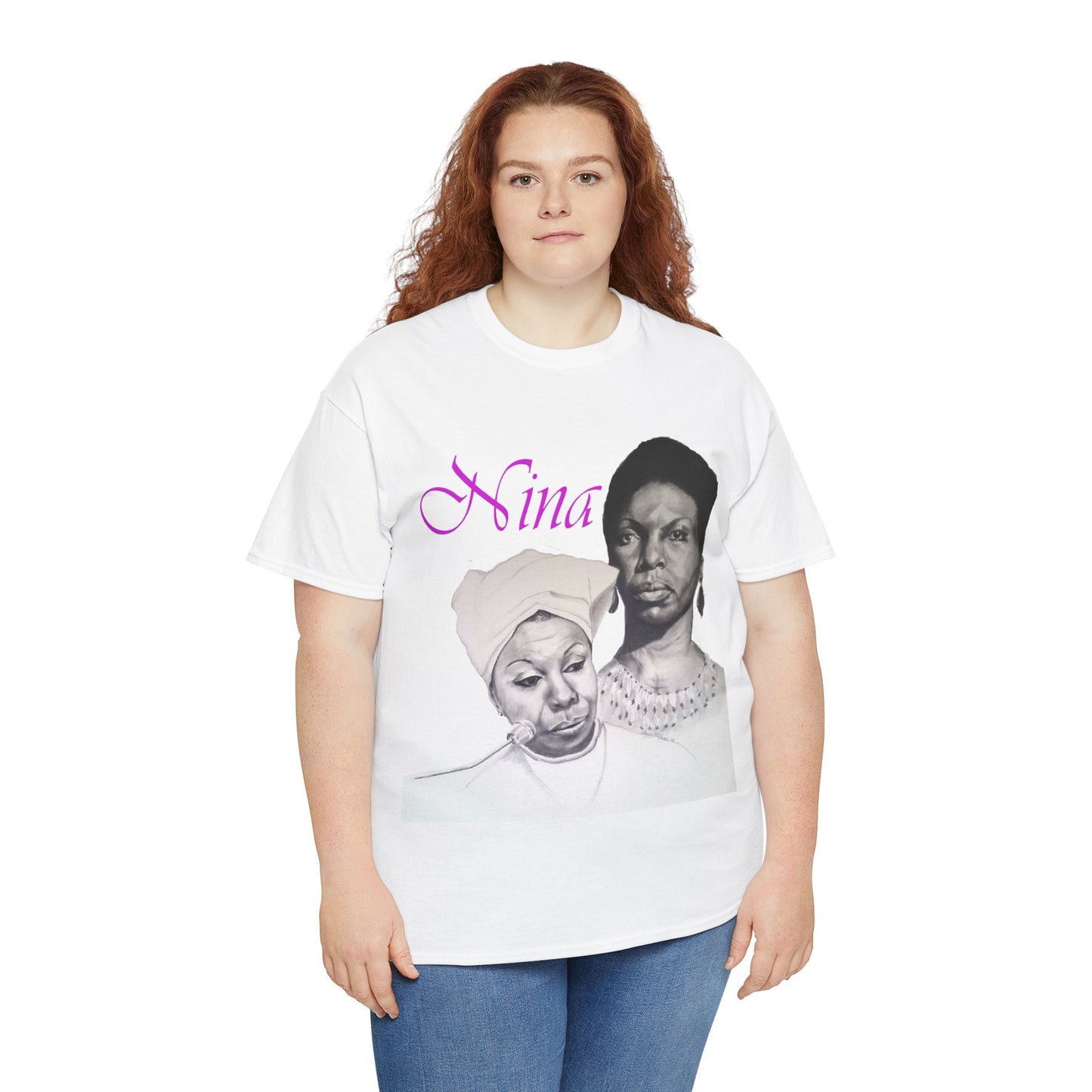 "Nina" Unisex Heavy Cotton Tee