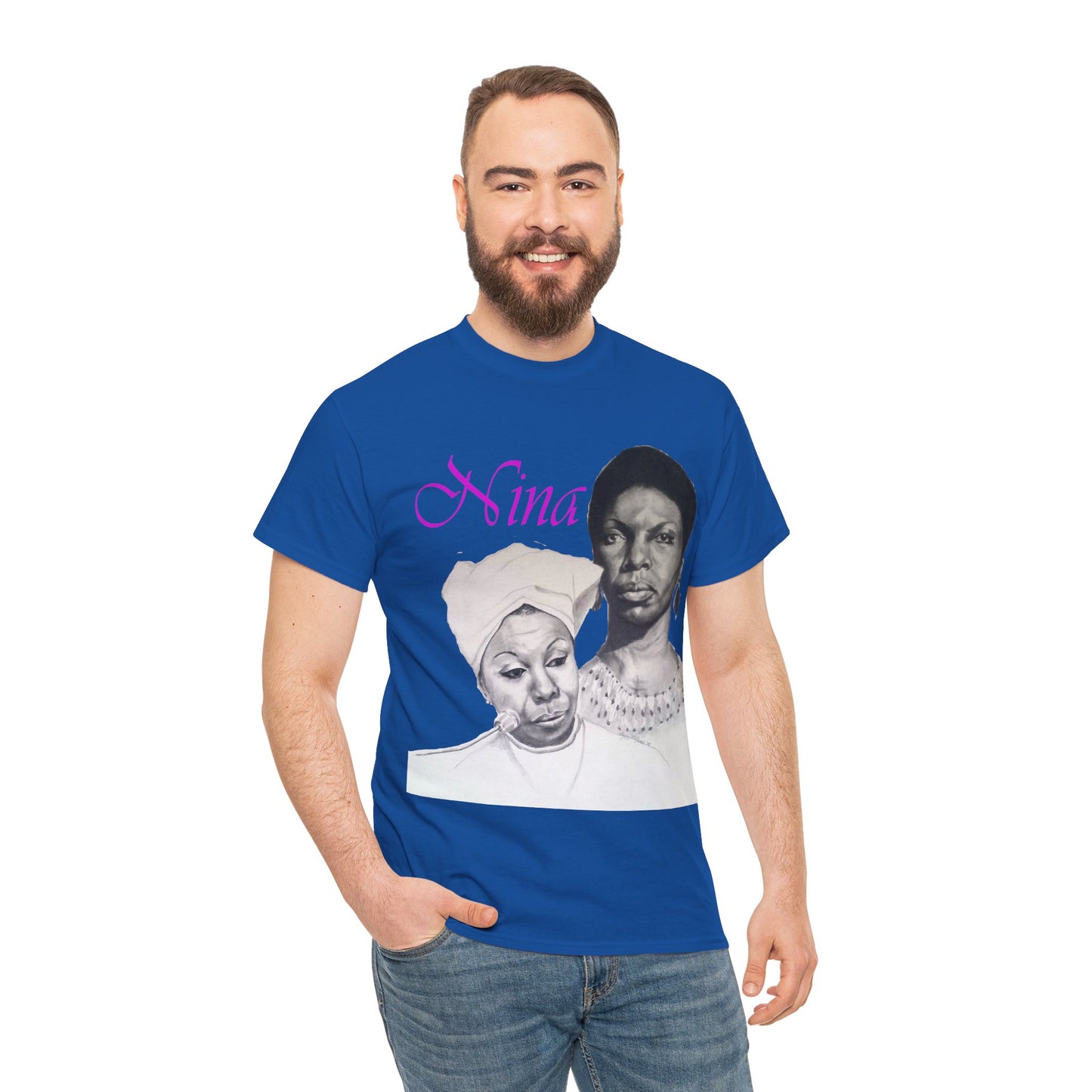 "Nina" Unisex Heavy Cotton Tee
