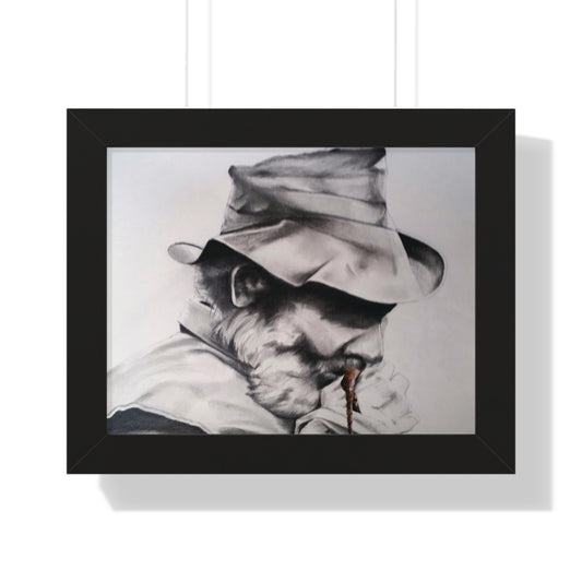 "Rider" Framed Horizontal Poster