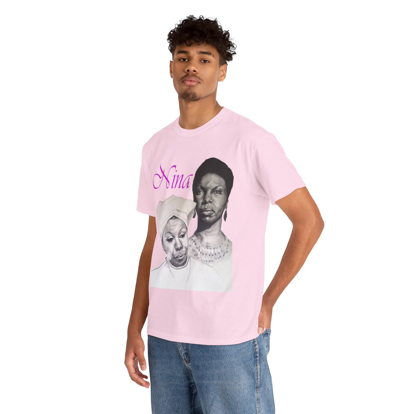 "Nina" Unisex Heavy Cotton Tee