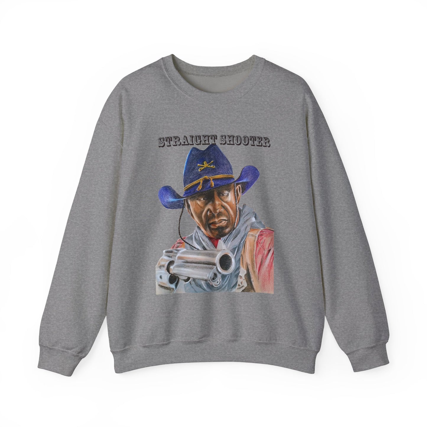 Straight Shooter Unisex Heavy Blend™ Crewneck Sweatshirt
