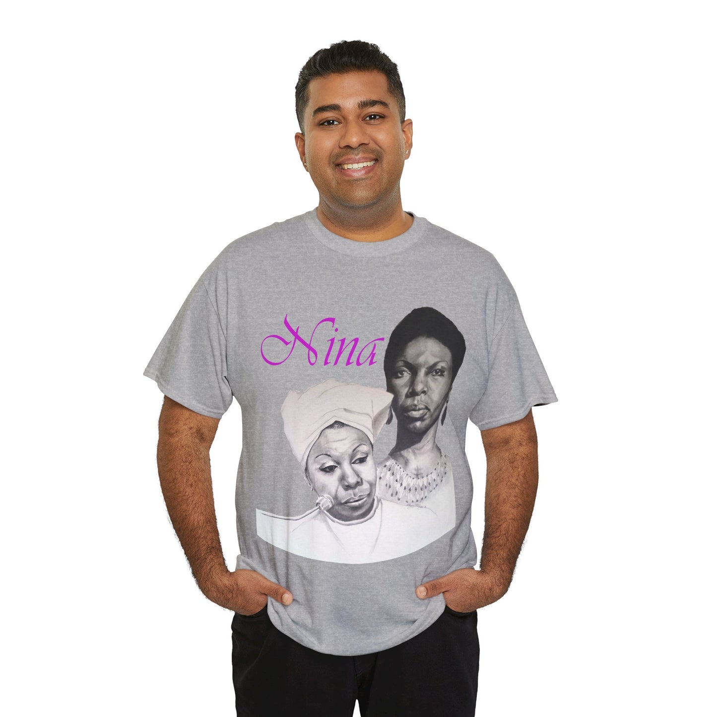 "Nina" Unisex Heavy Cotton Tee