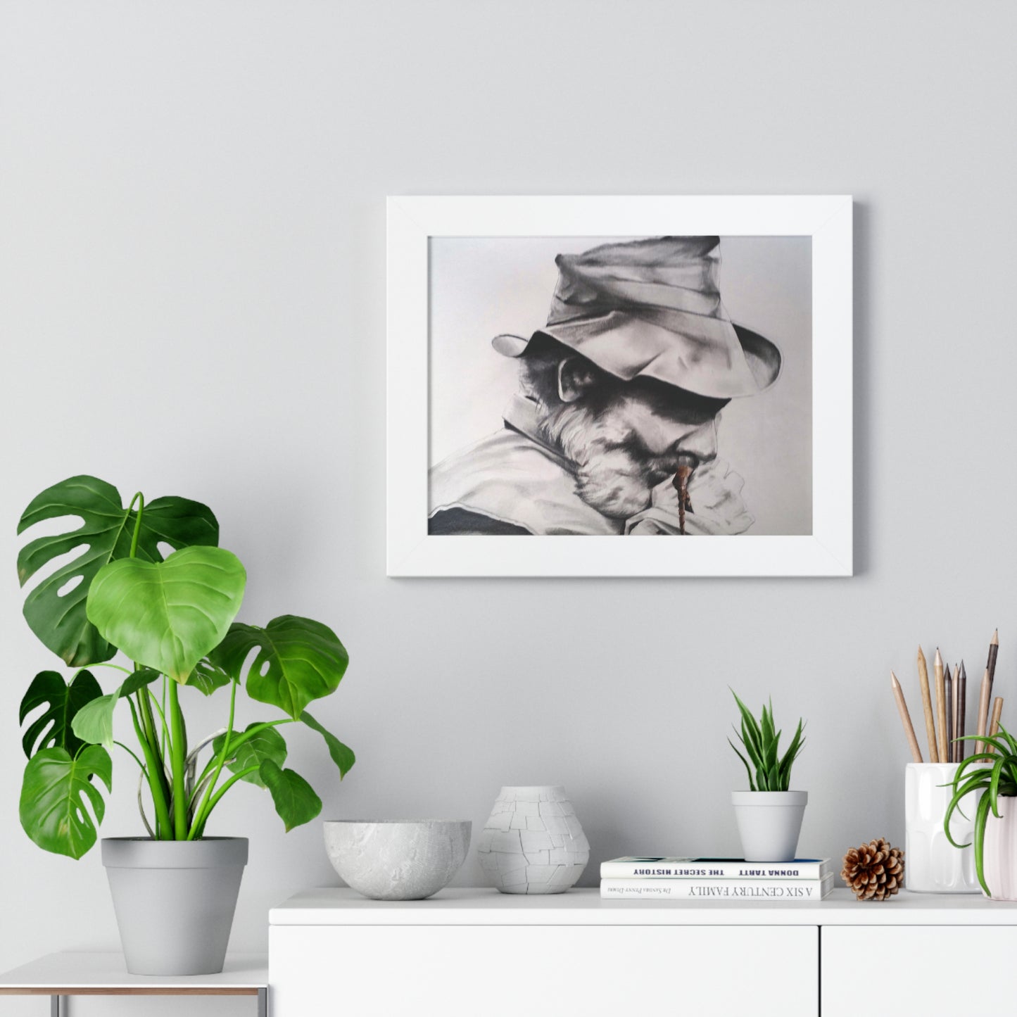 "Rider" Framed Horizontal Poster