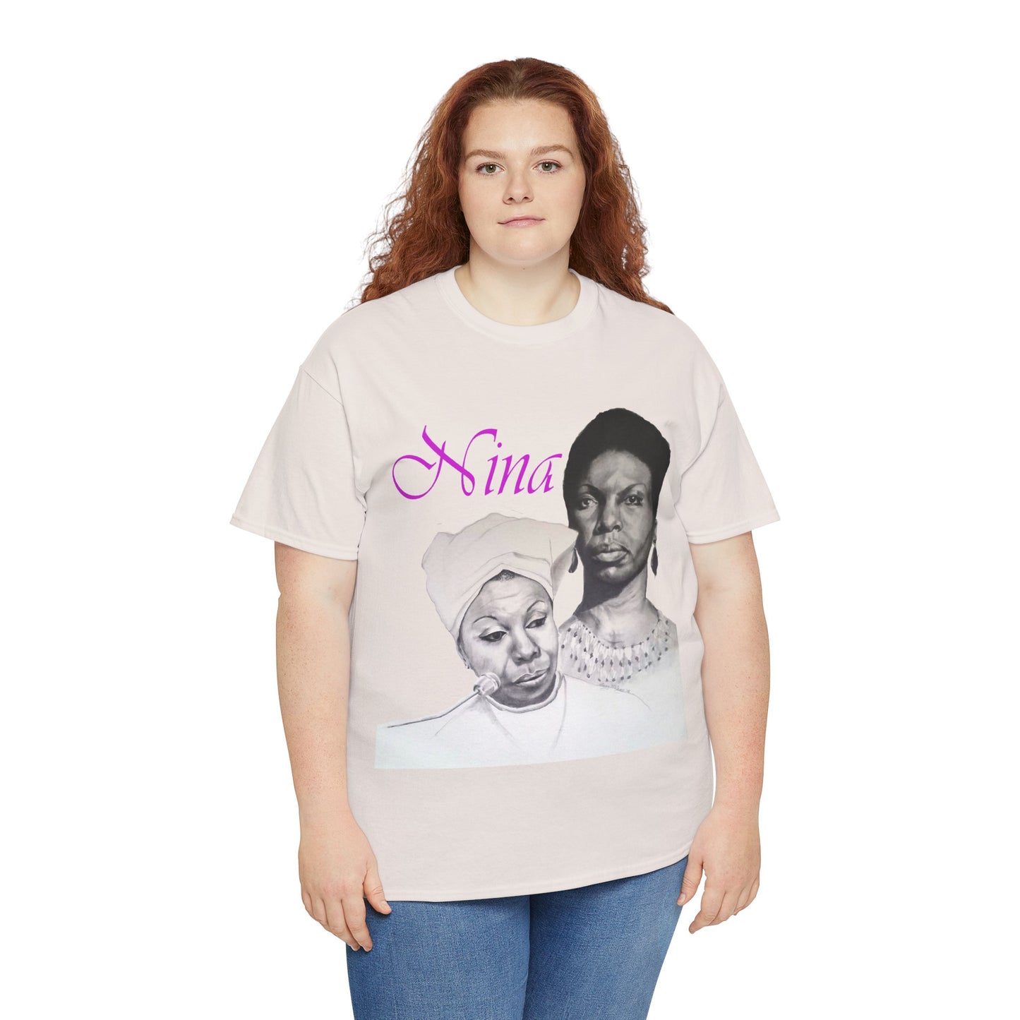"Nina" Unisex Heavy Cotton Tee