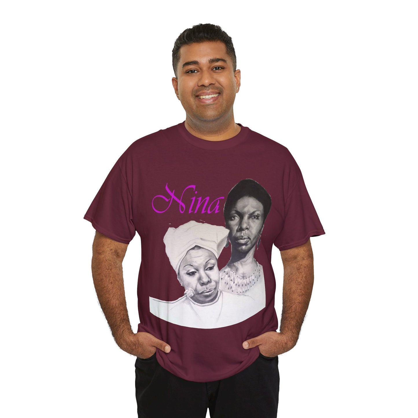 "Nina" Unisex Heavy Cotton Tee