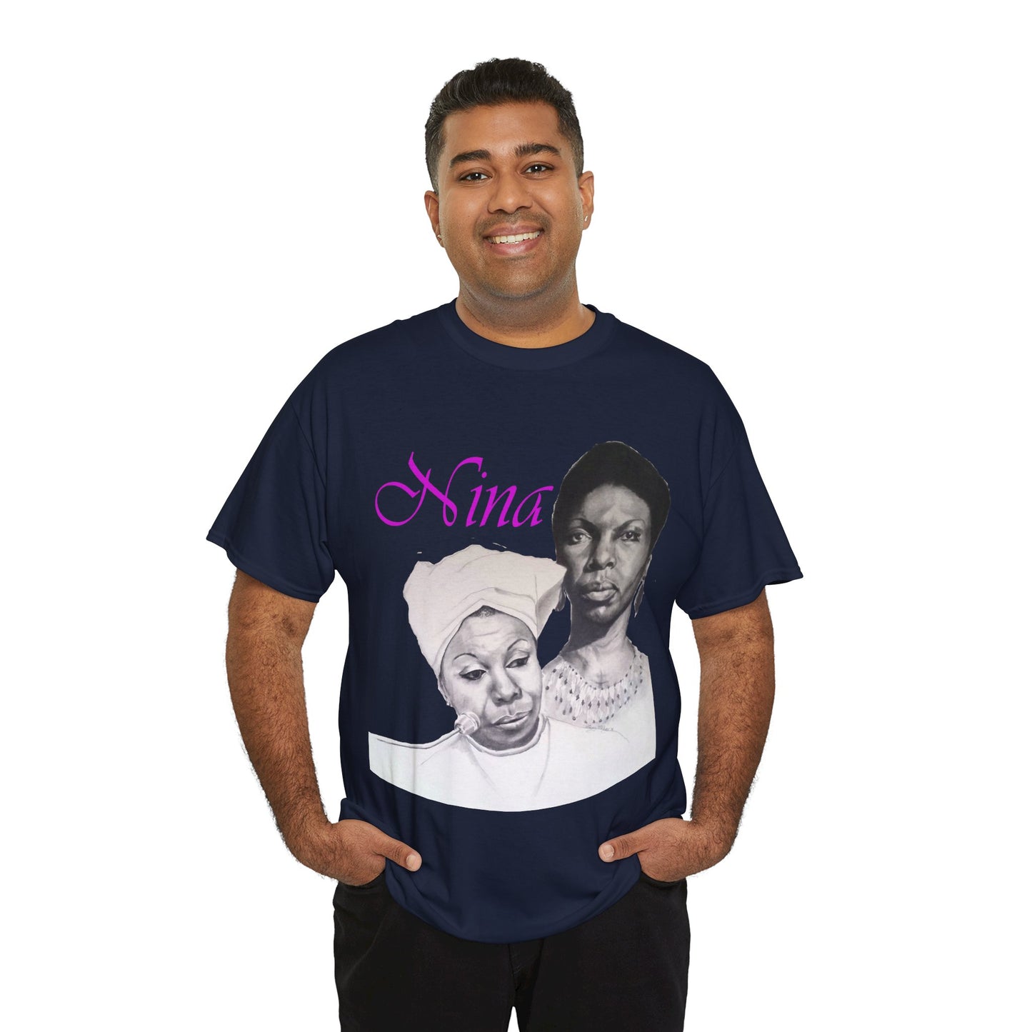 "Nina" Unisex Heavy Cotton Tee