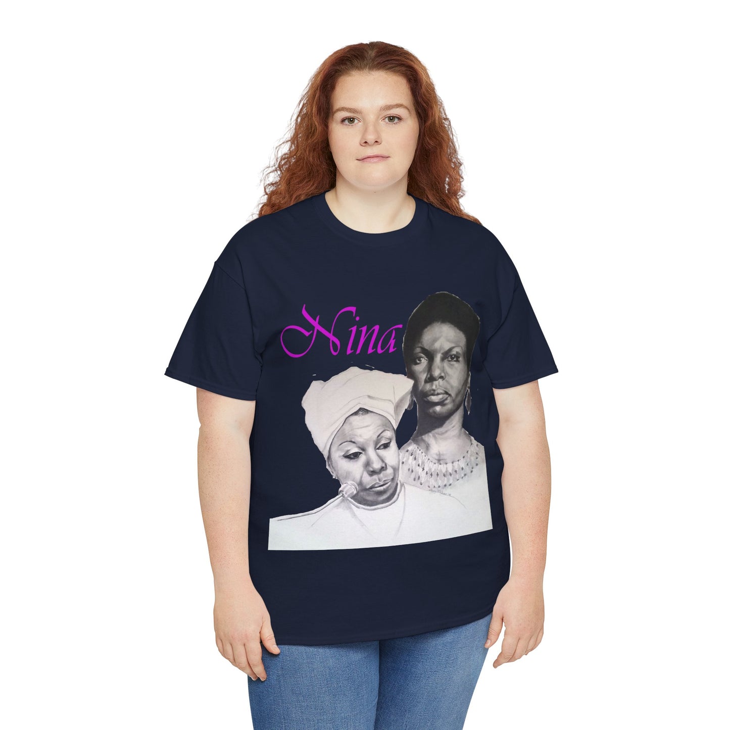 "Nina" Unisex Heavy Cotton Tee