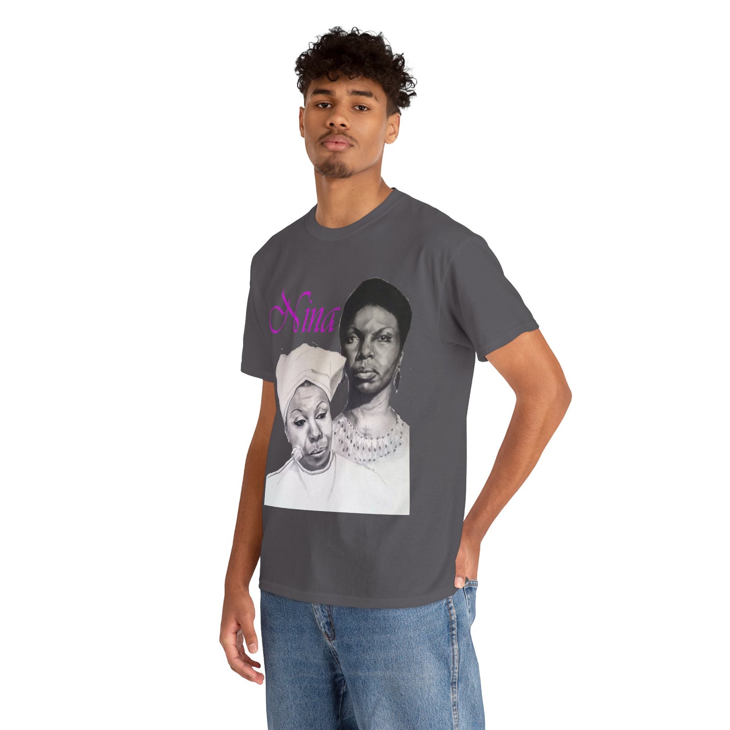 "Nina" Unisex Heavy Cotton Tee