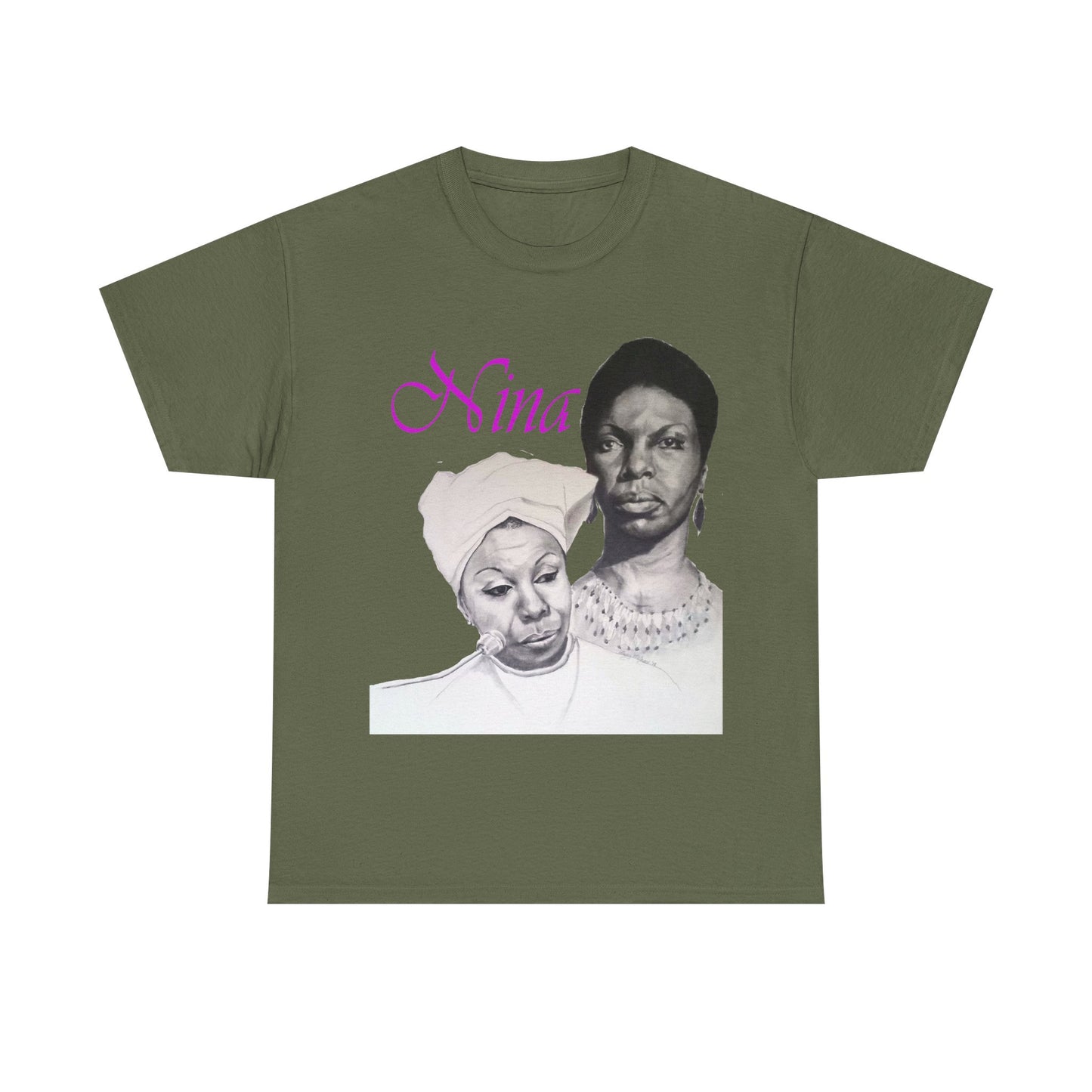 "Nina" Unisex Heavy Cotton Tee