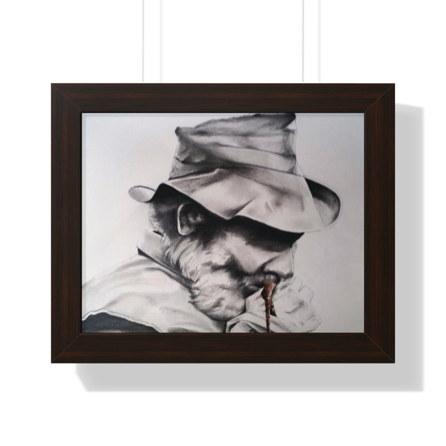 "Rider" Framed Horizontal Poster