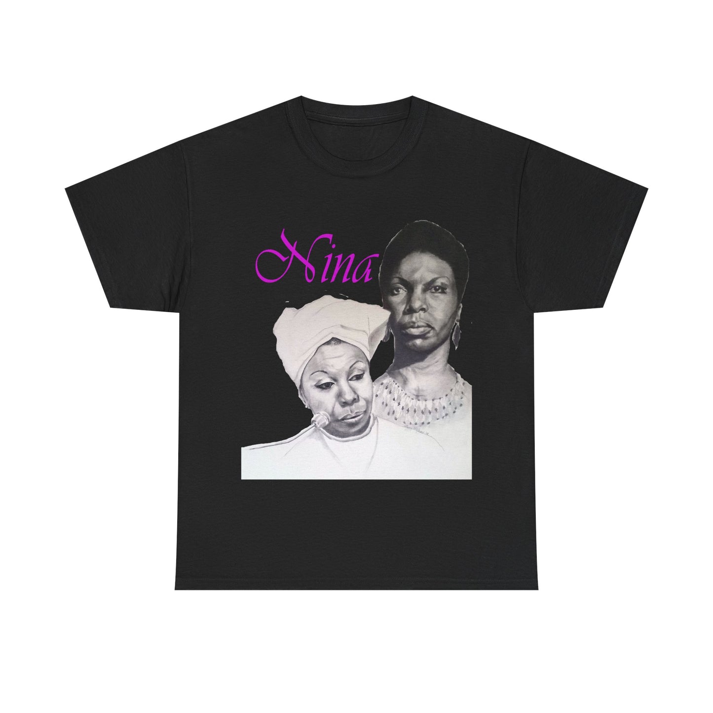"Nina" Unisex Heavy Cotton Tee