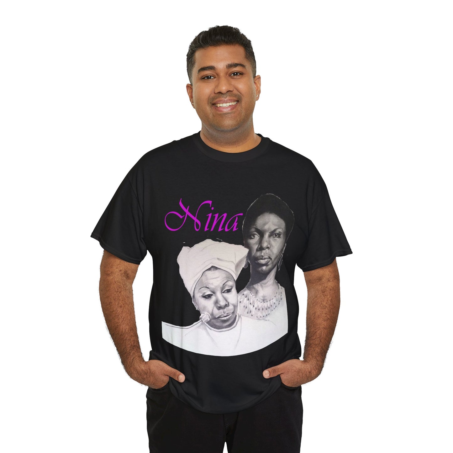 "Nina" Unisex Heavy Cotton Tee