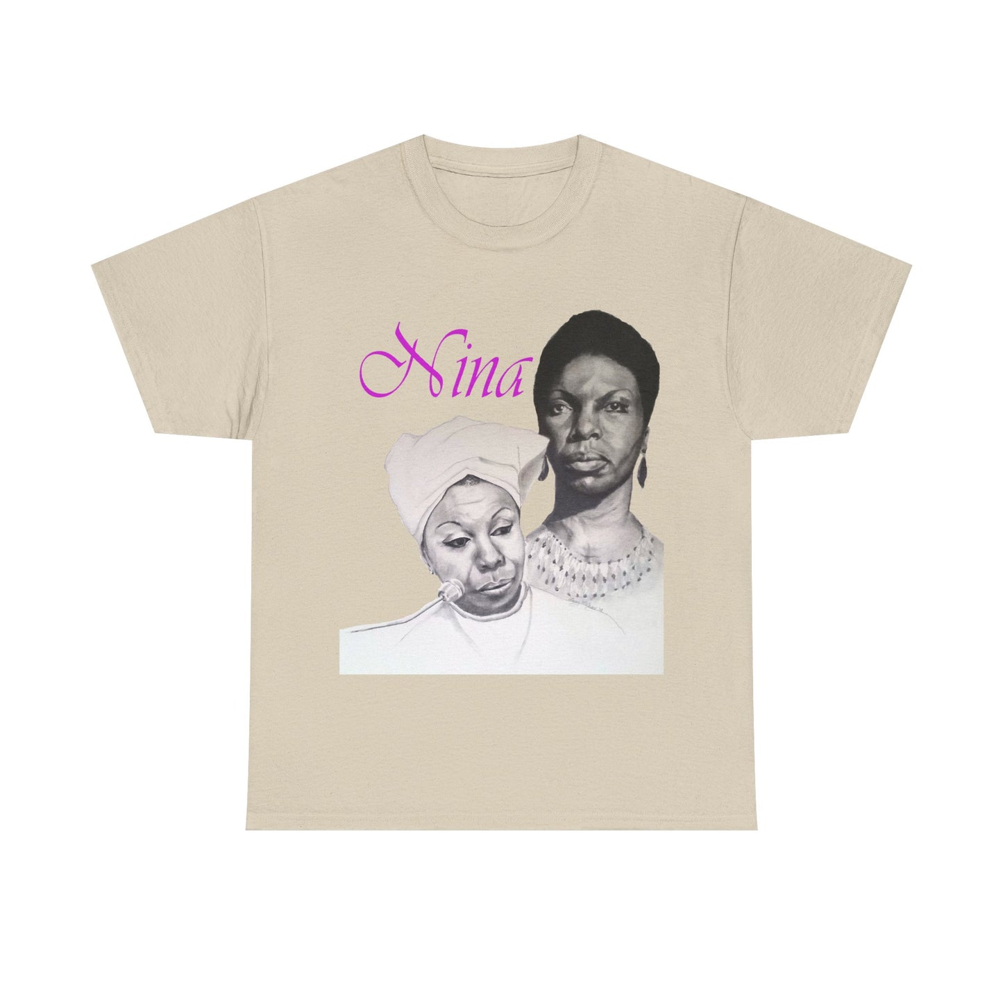 "Nina" Unisex Heavy Cotton Tee