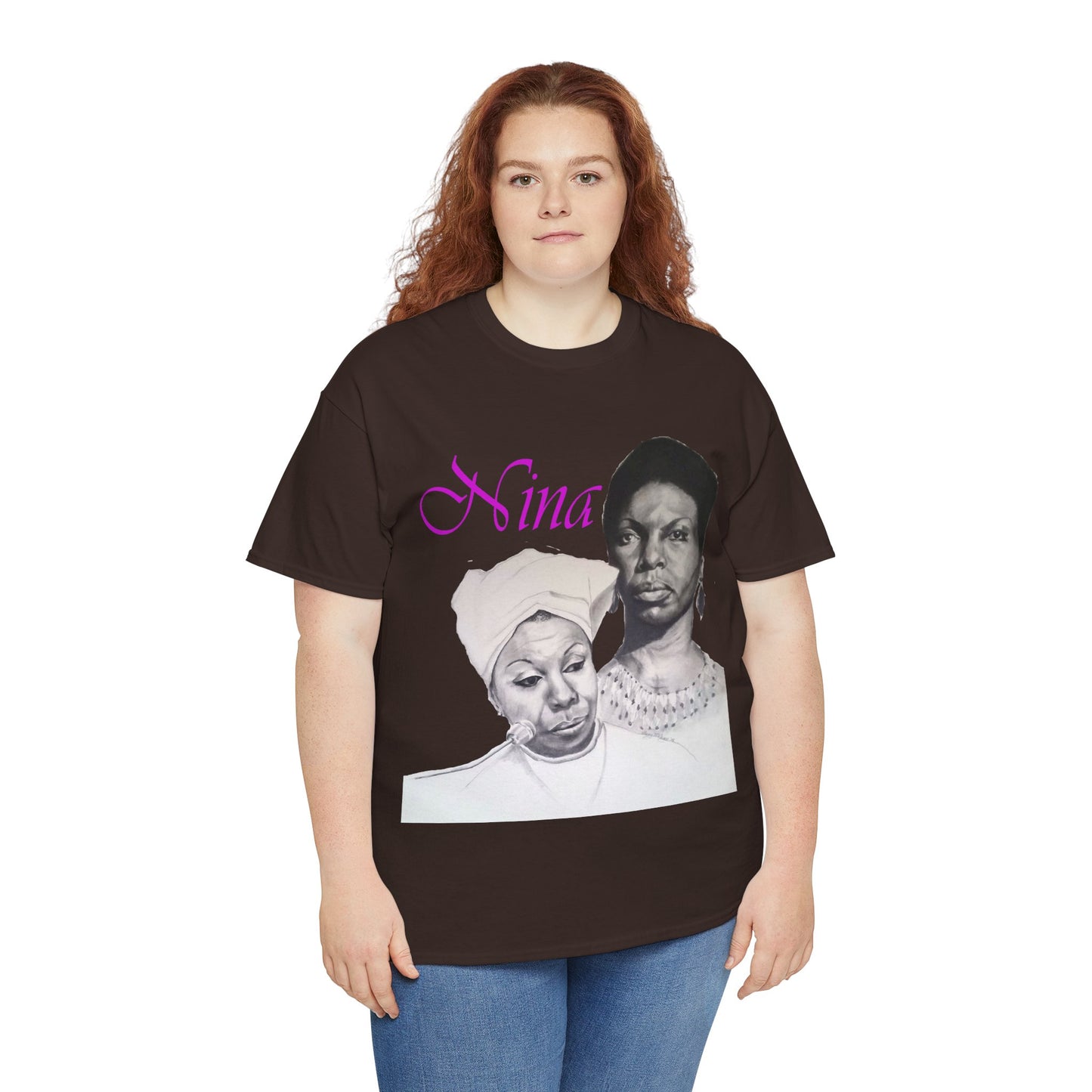 "Nina" Unisex Heavy Cotton Tee