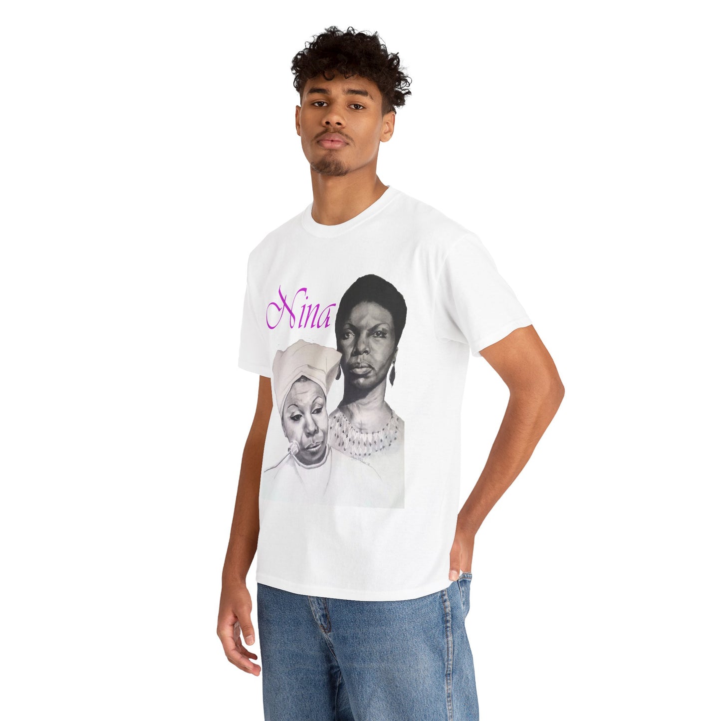 "Nina" Unisex Heavy Cotton Tee