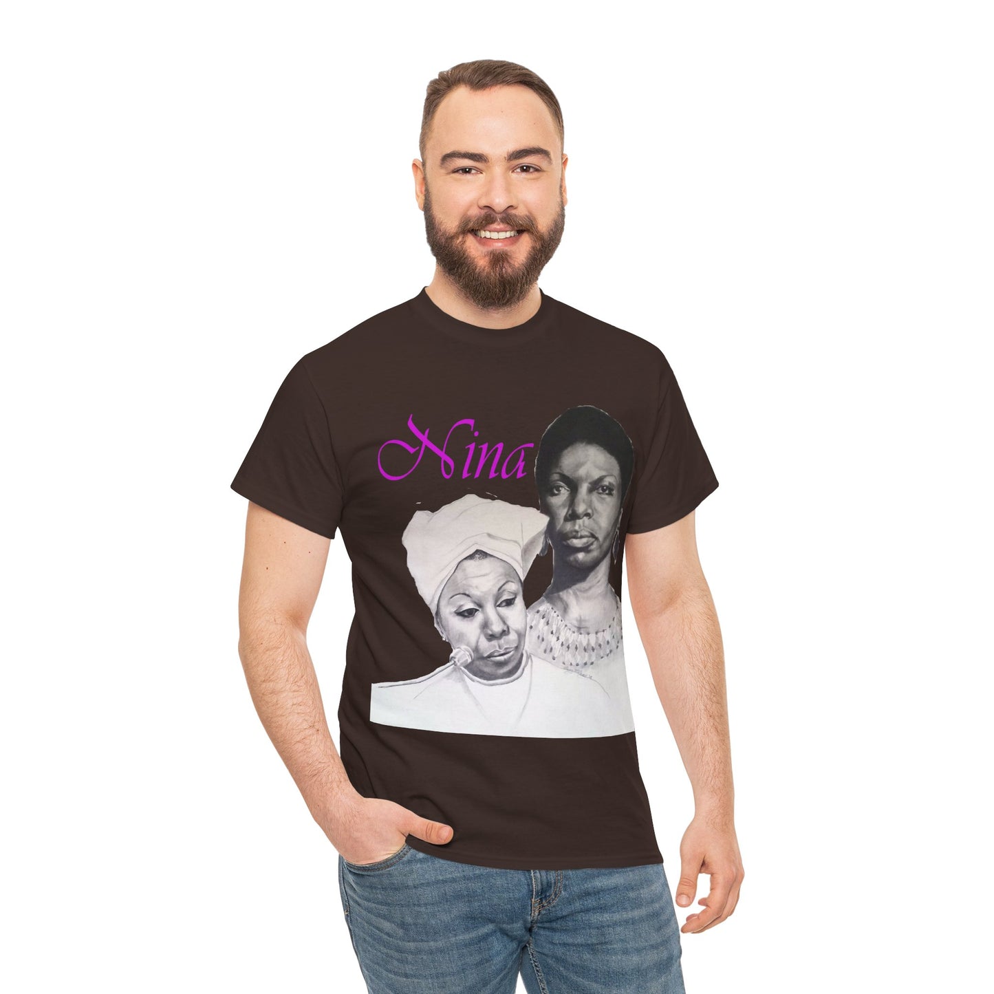 "Nina" Unisex Heavy Cotton Tee