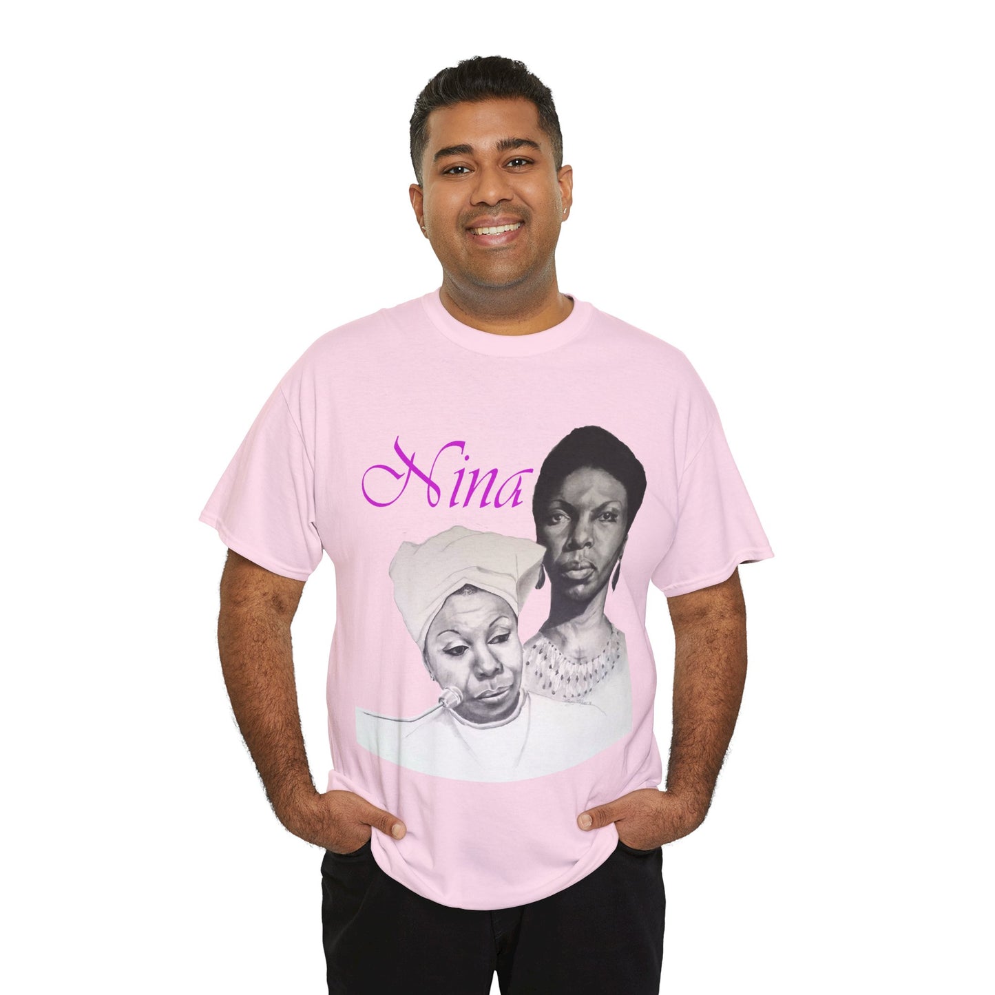 "Nina" Unisex Heavy Cotton Tee