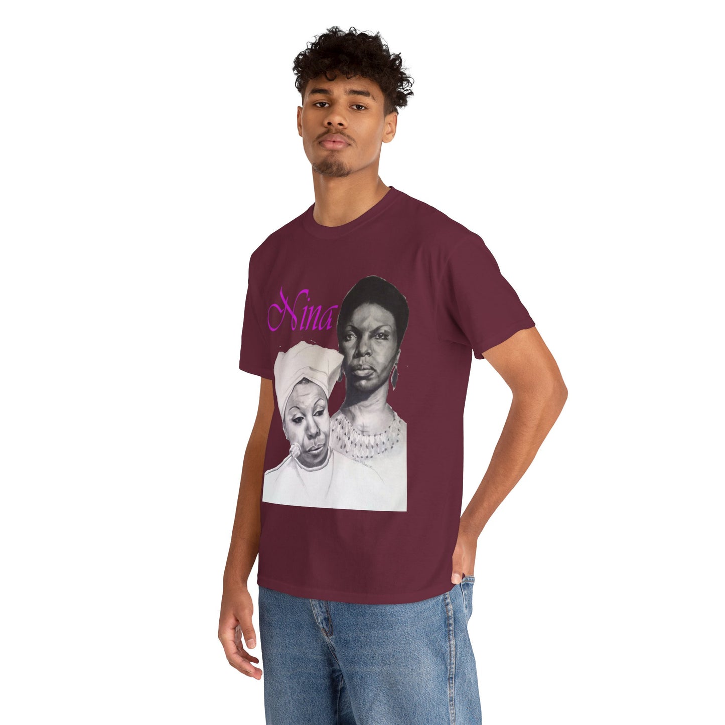 "Nina" Unisex Heavy Cotton Tee