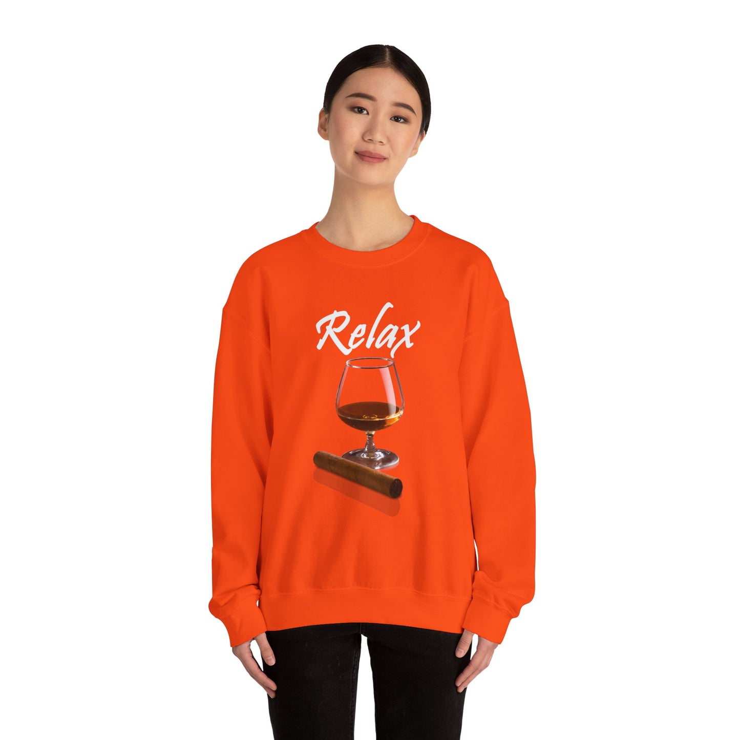 Relax - Unisex Heavy Blend™ Crewneck Sweatshirt