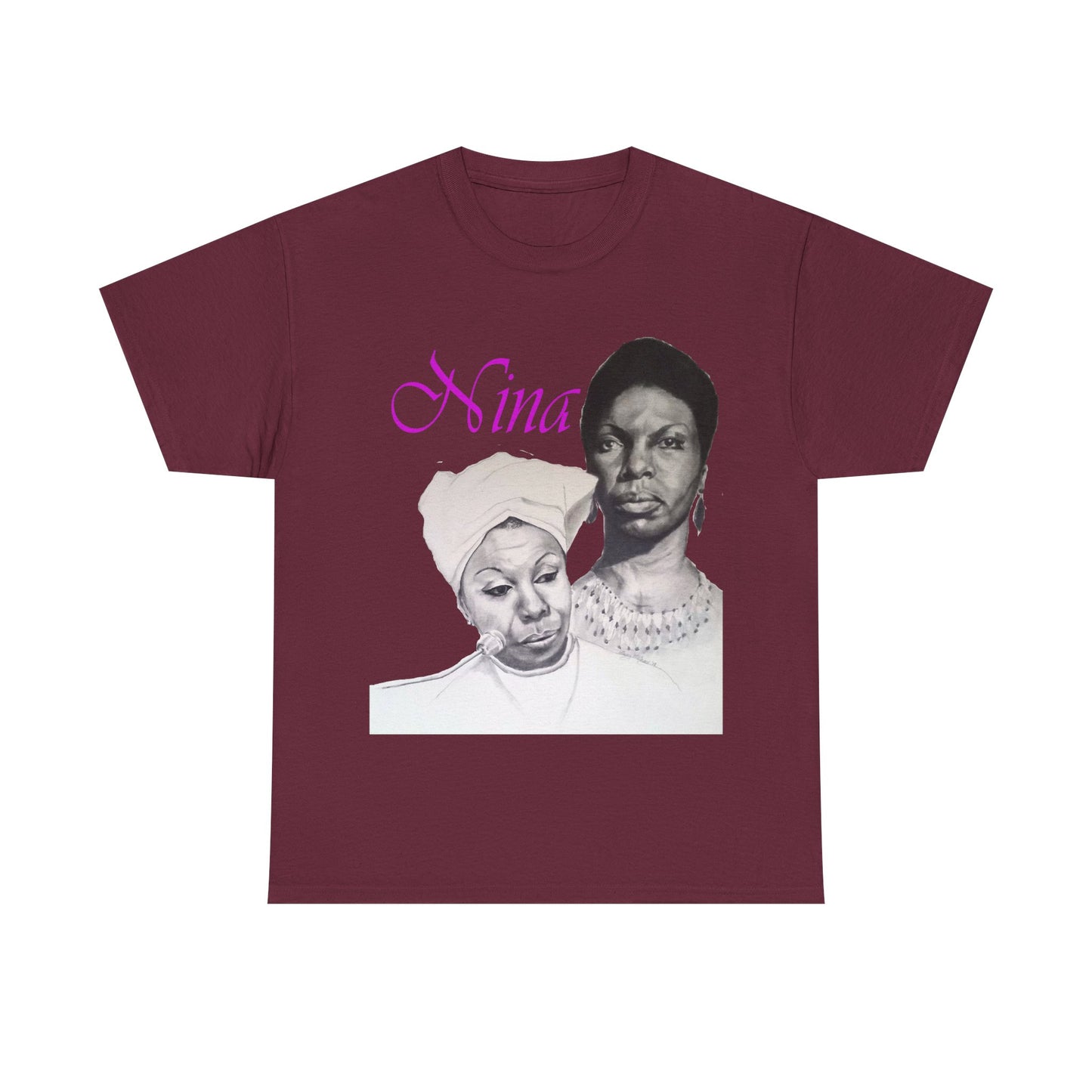 "Nina" Unisex Heavy Cotton Tee