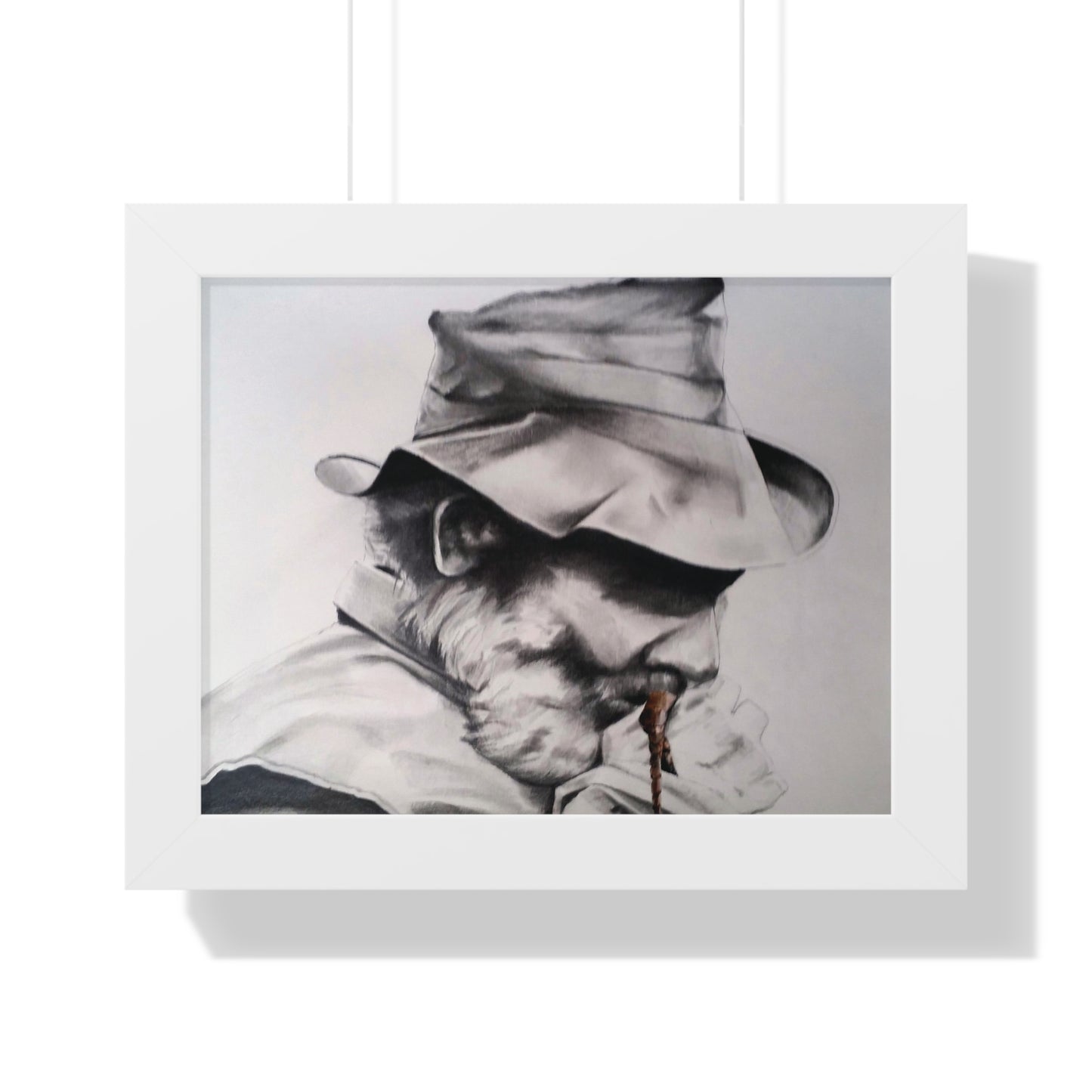 "Rider" Framed Horizontal Poster