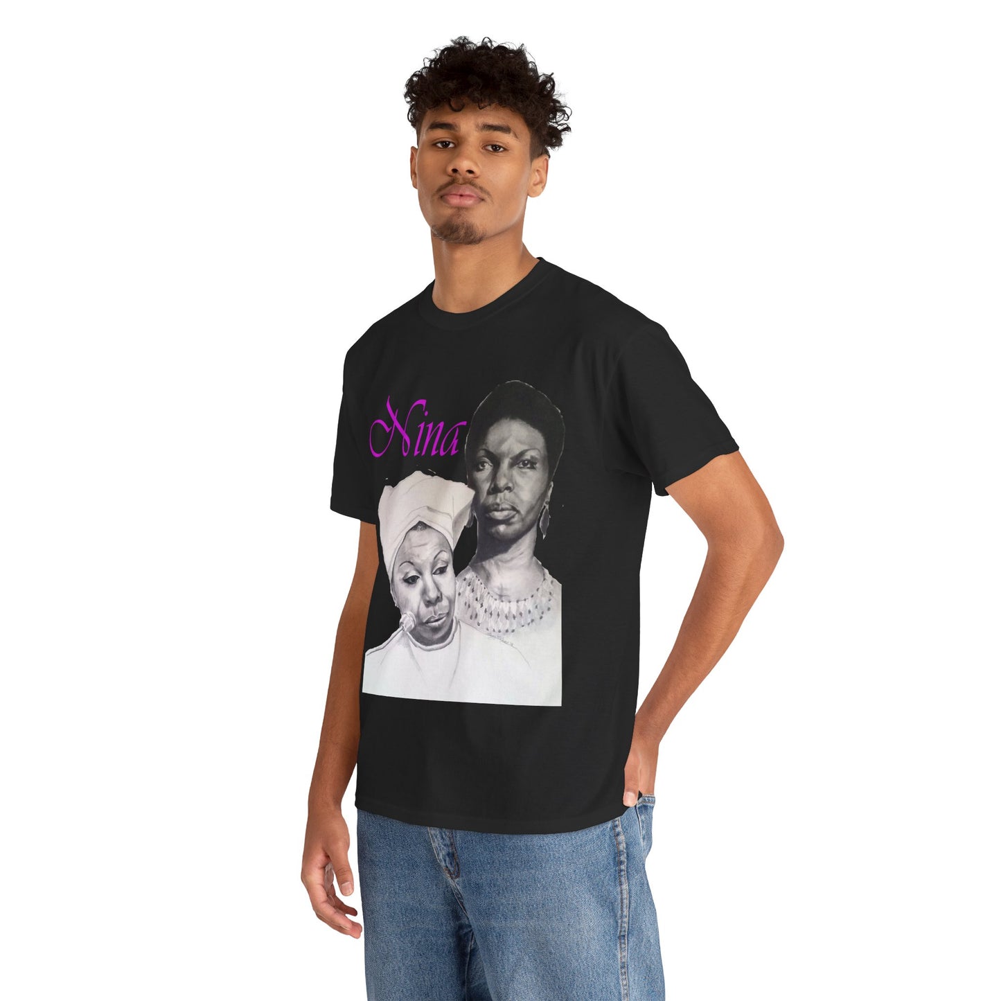"Nina" Unisex Heavy Cotton Tee